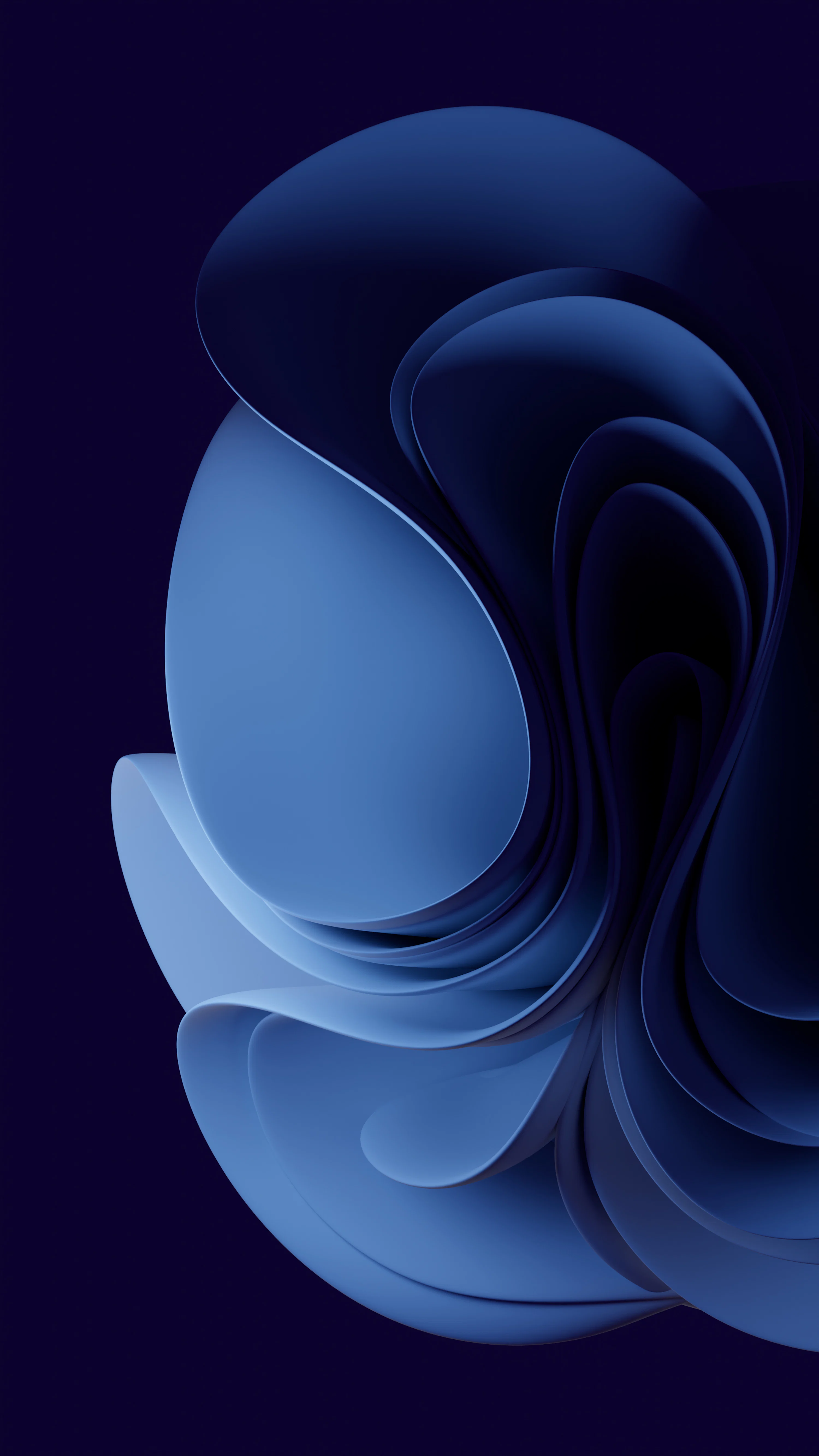 Blue Minimal Picture. Download Free Image