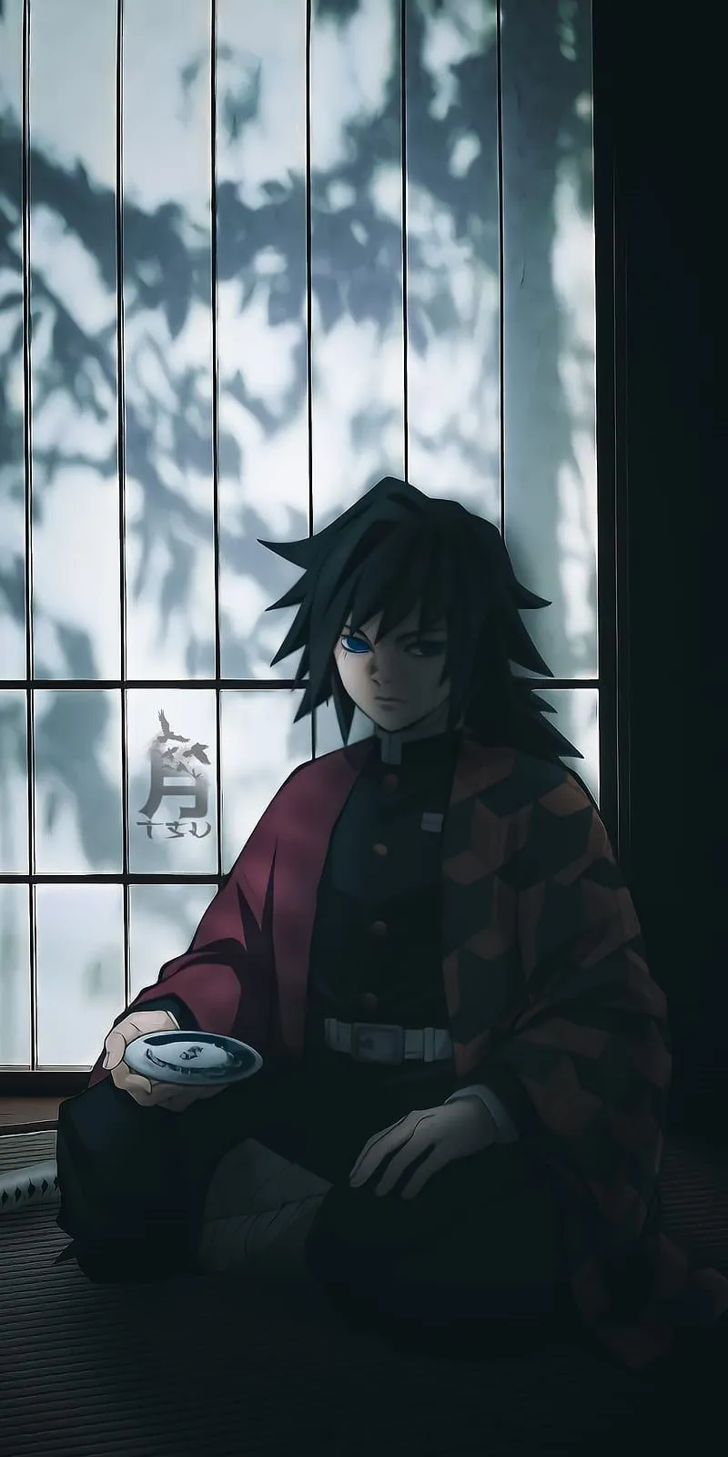 Giyuu Tomioka, Demon slayer, Kimetsu no yaiba, HD phone wallpaper