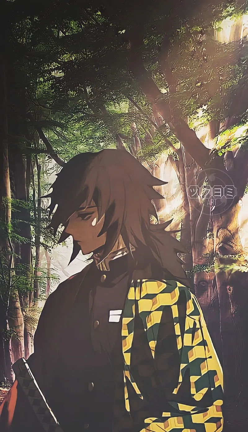 Giuyy Tomioka, demonslayer, giyuu tomioka, kimetsu no yaiba, HD phone wallpaper