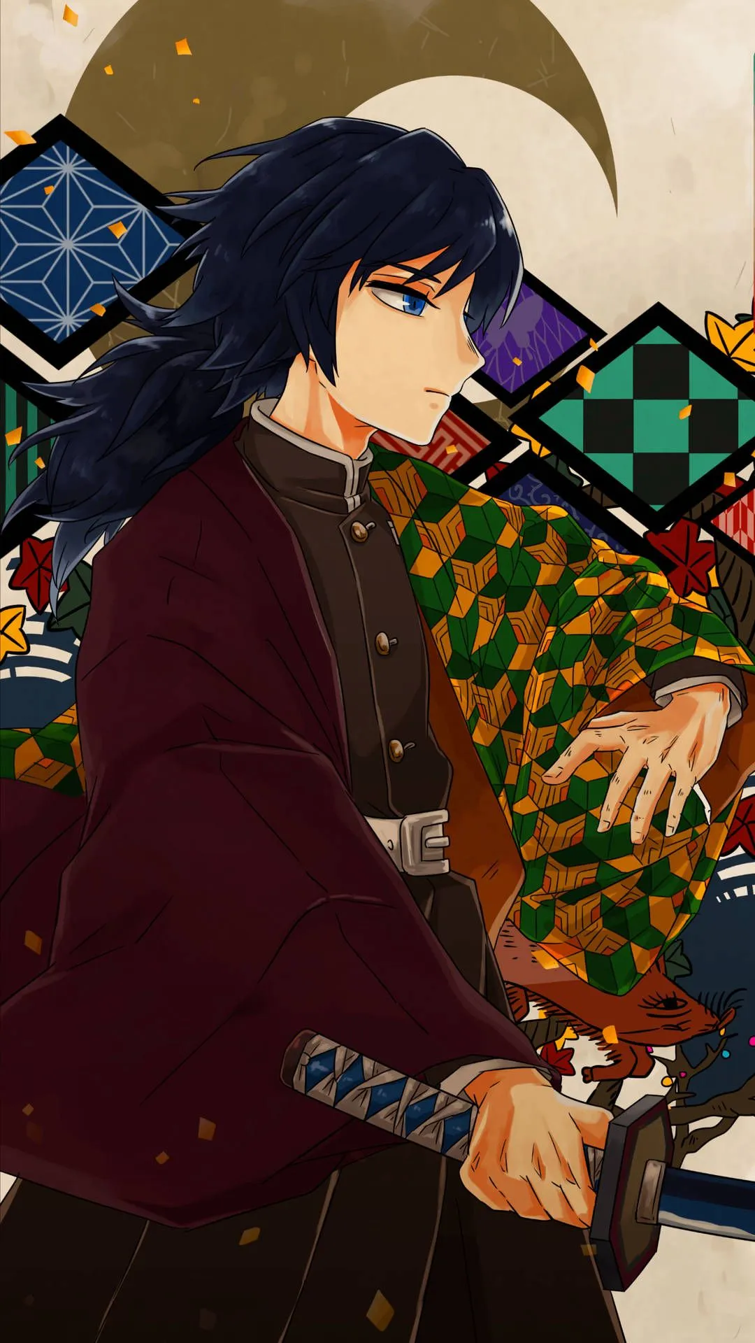 Download Giyuu Tomioka Standing Wallpaper