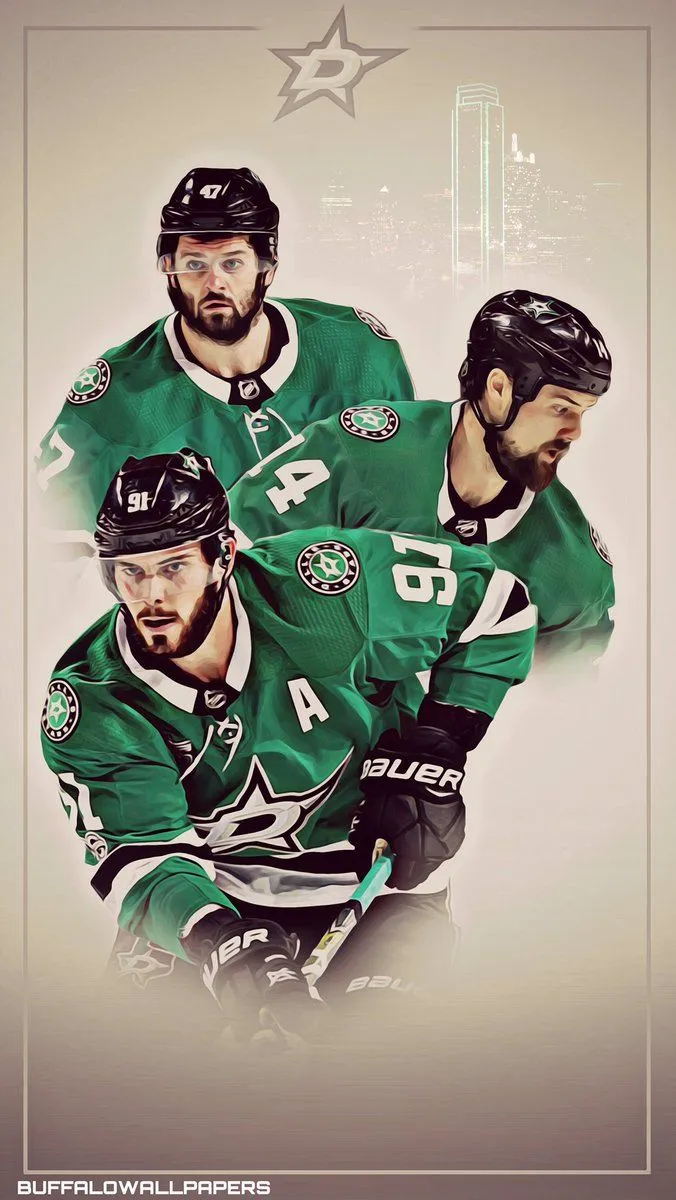 NHL 2018 iPhone wallpaper: Dallas Stars, Detroit Red Wings, and Edmonton Oilers. #NHL #DallasStars #RedWings #Oilers
