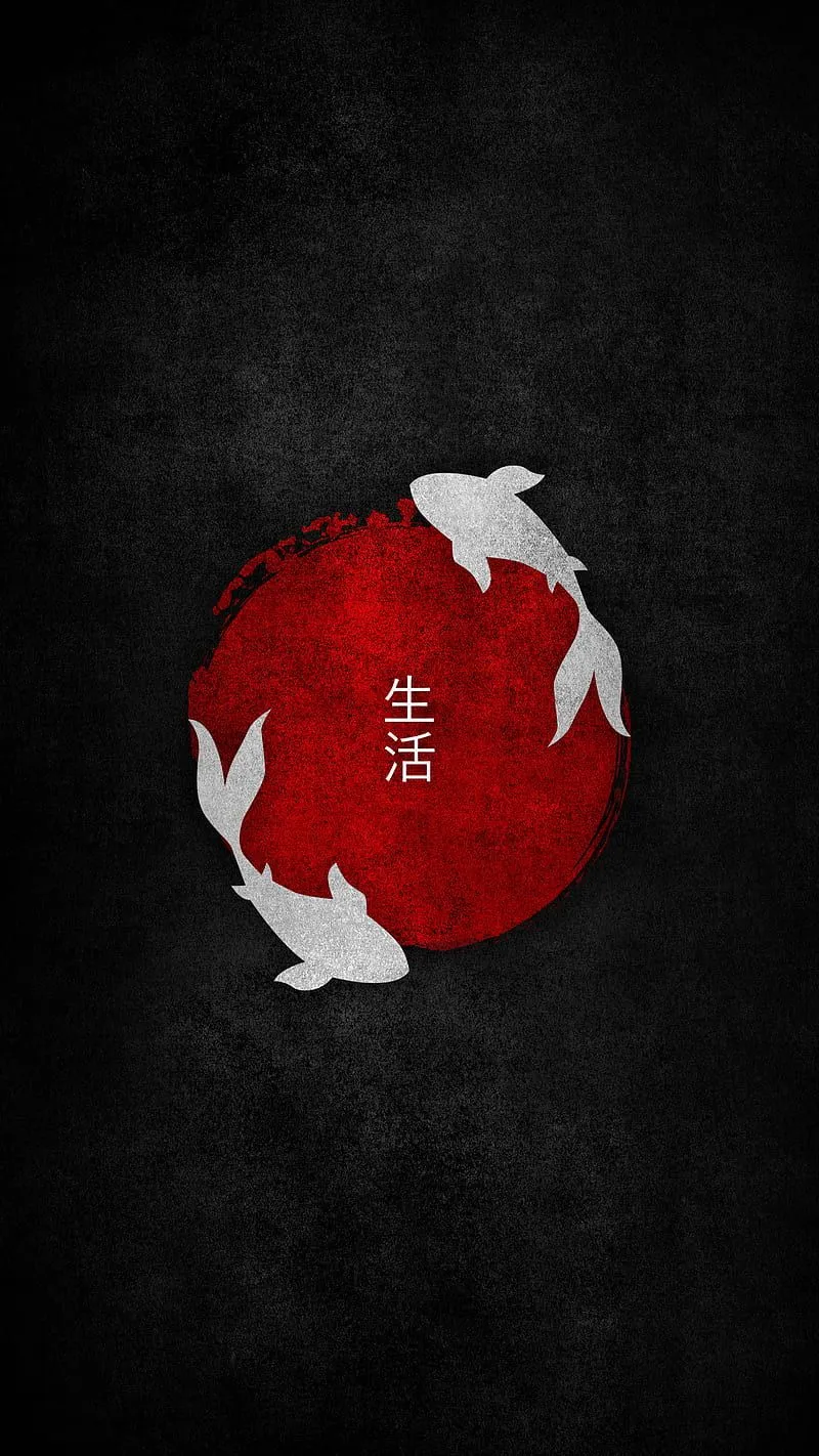 Japanese Style, art, bonito, canvas, paint, HD phone wallpaper