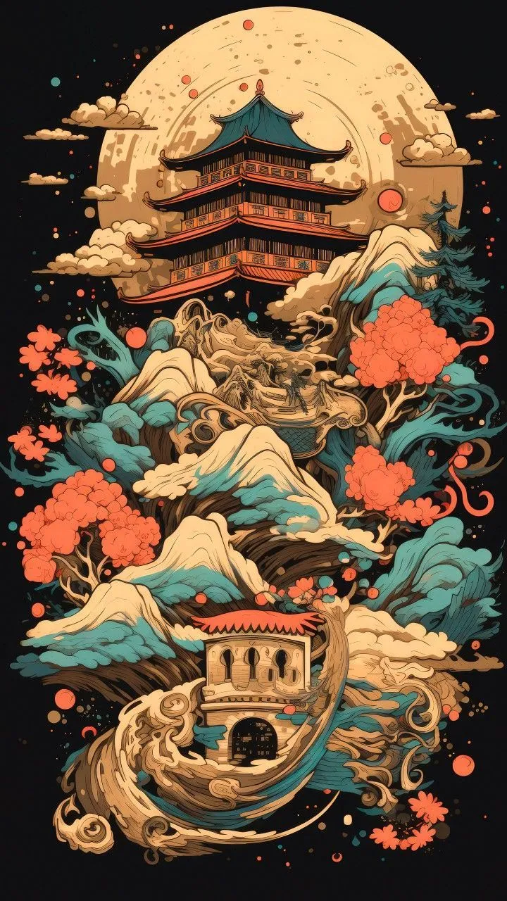 tattoo. Japanese pop art, Art wallpaper iphone, Japanese art prints