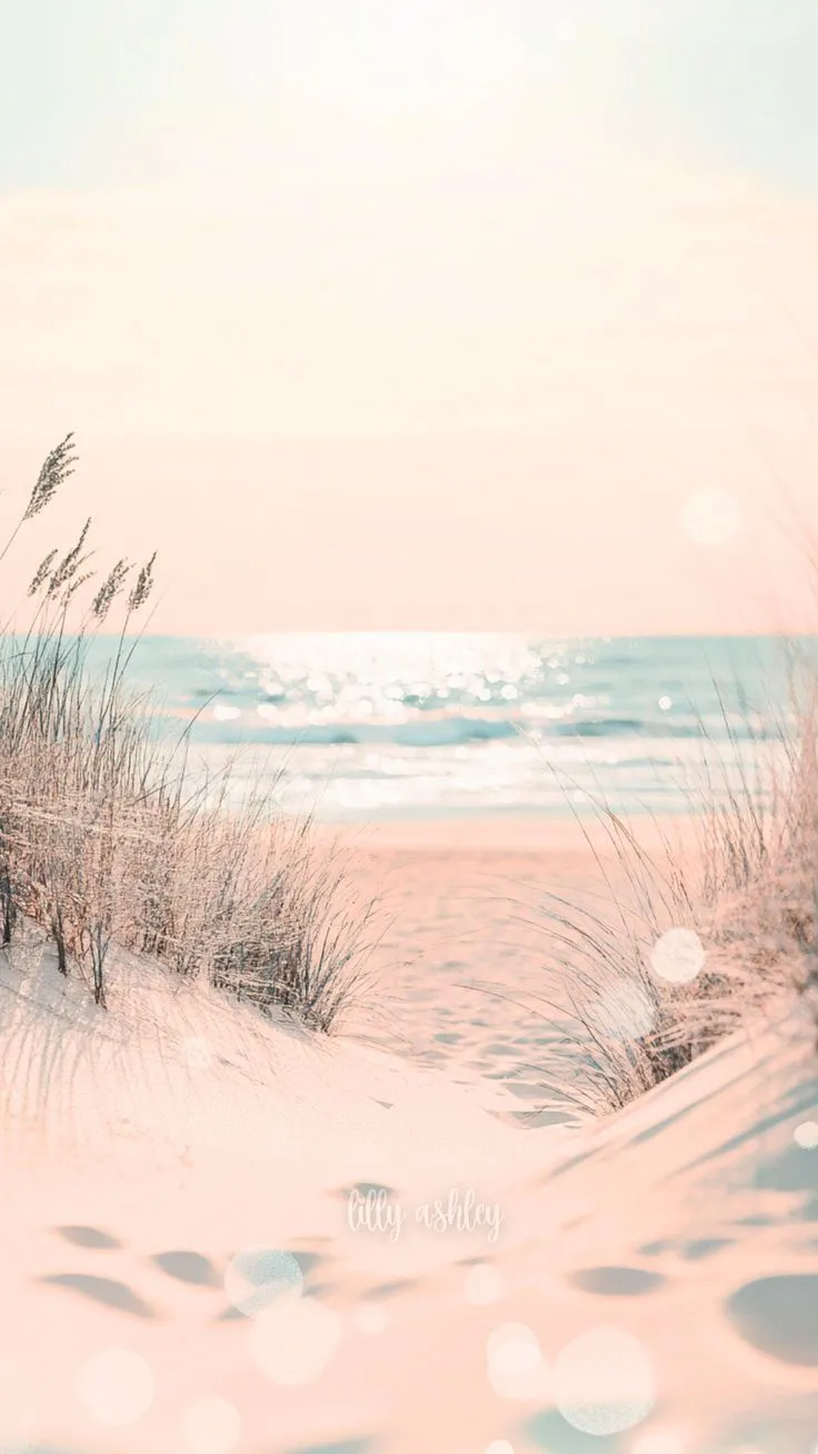 Free Beach Phone Wallpaper. Relaxing Aesthetic Background for Your Screen