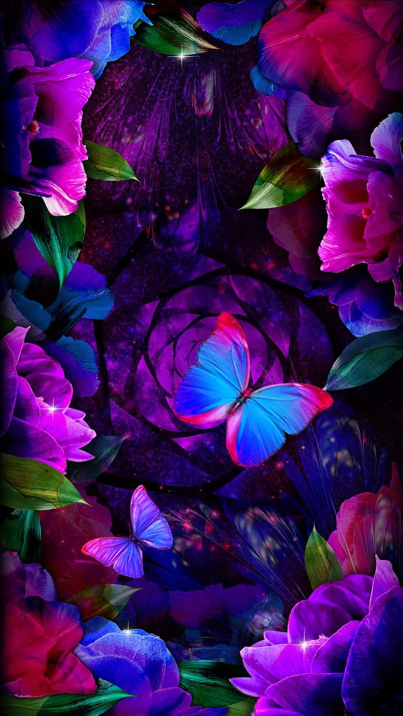 Flowers, flowers, purple, rose, HD phone wallpaper