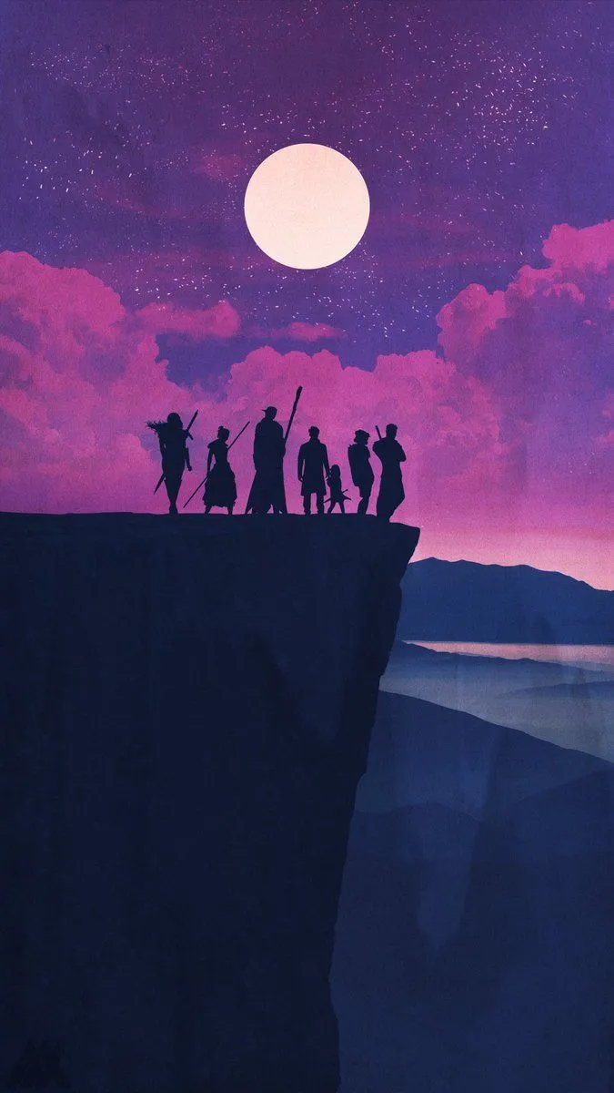 No Spoilers So I come with a peace offering for accidentally posting a spoiler yesterday- another piece of fan art. This one is of all nein members and it's also phone wallpaper