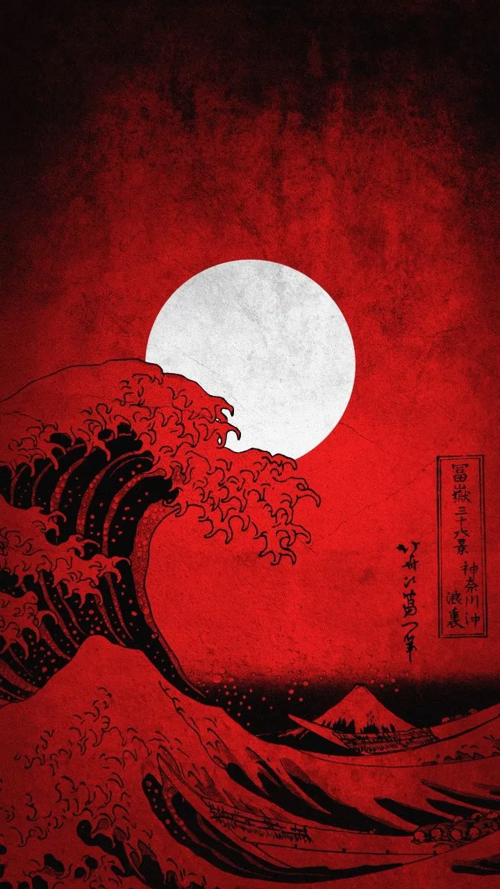 The Great Wave Off Kanagawa Wallpaper for Mobile Phone [HD]