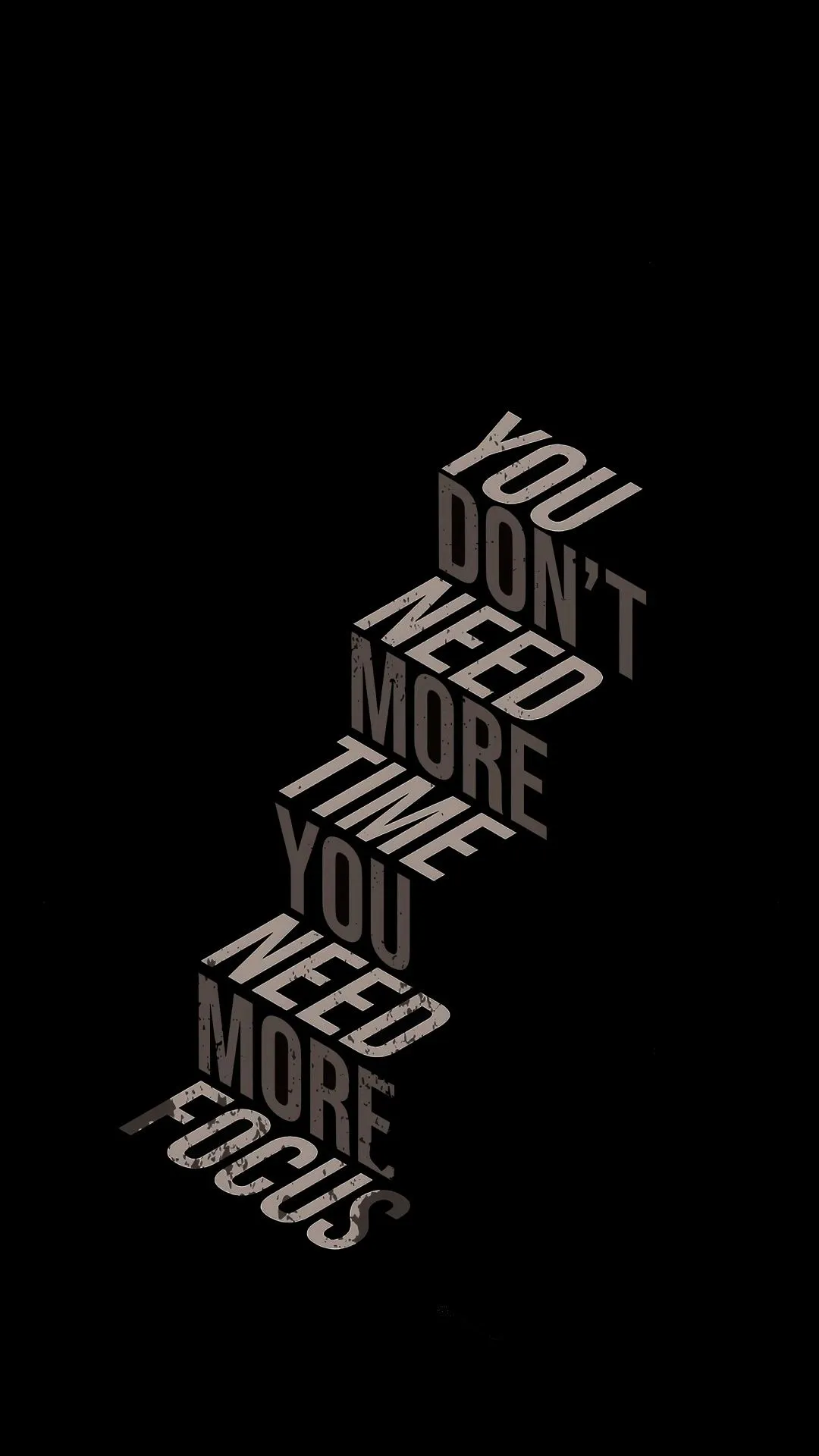 Focus, Time, Quote, Black Background, Typography 4K UHD Wallpaper for UltraHD Desktop and TV, Widescreen and UltraWide Display, Dual Monitor, Smartphone and Tablet Devices