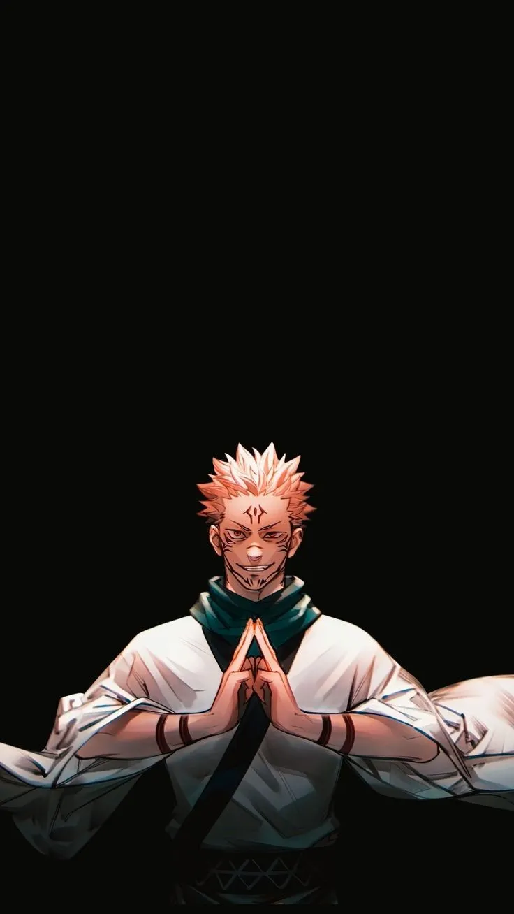 Sukuna OLED Wallpaper Phone