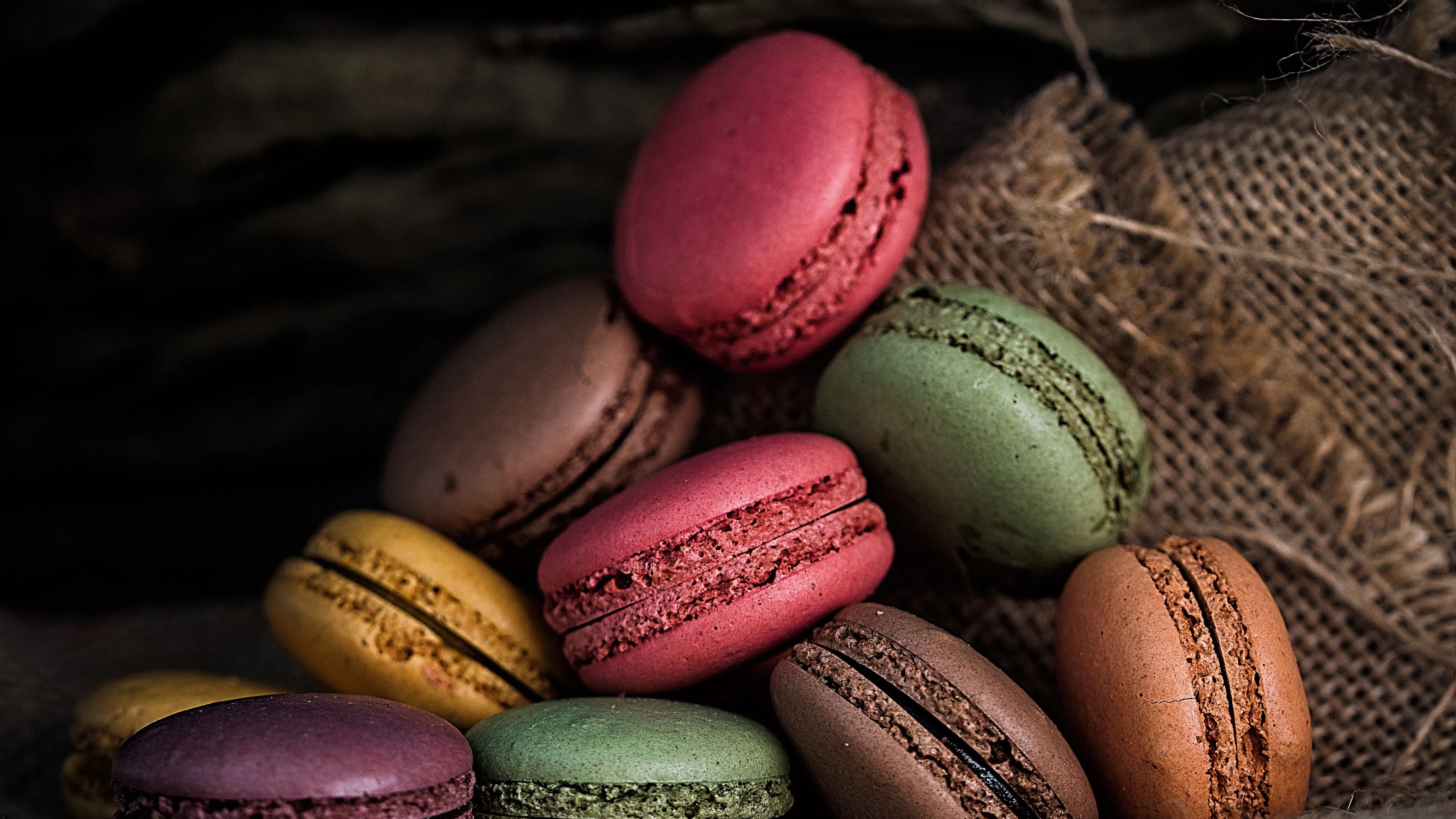 Macaroon Cookies Wallpaper, HD Food Wallpaper, 4k Wallpaper, Image, Background, Photos and Picture
