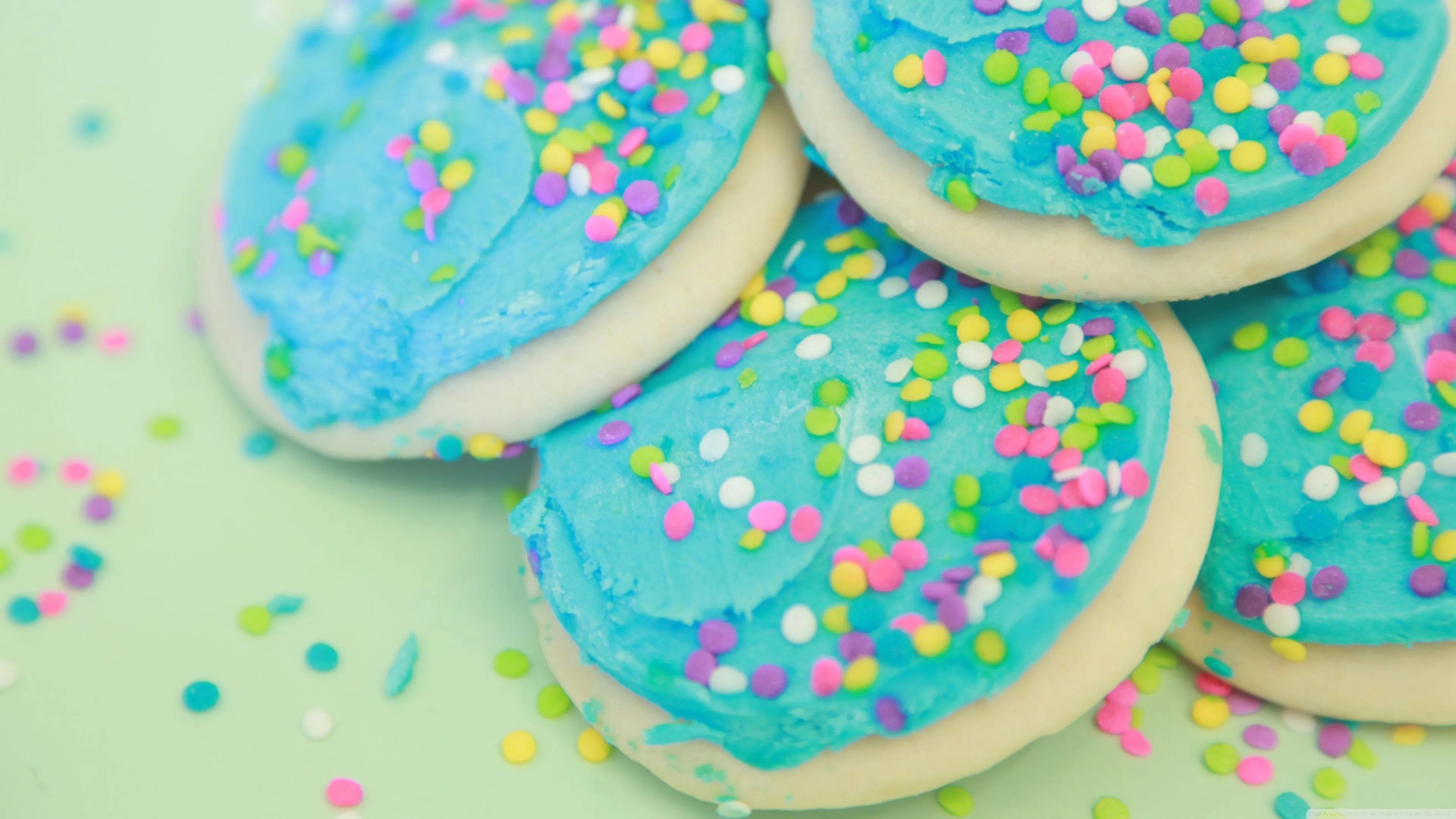 Soft Sweet Sugar Cookies 4K UHD Wallpaper for UltraHD Desktop and TV, Smartphone and Tablet Devices