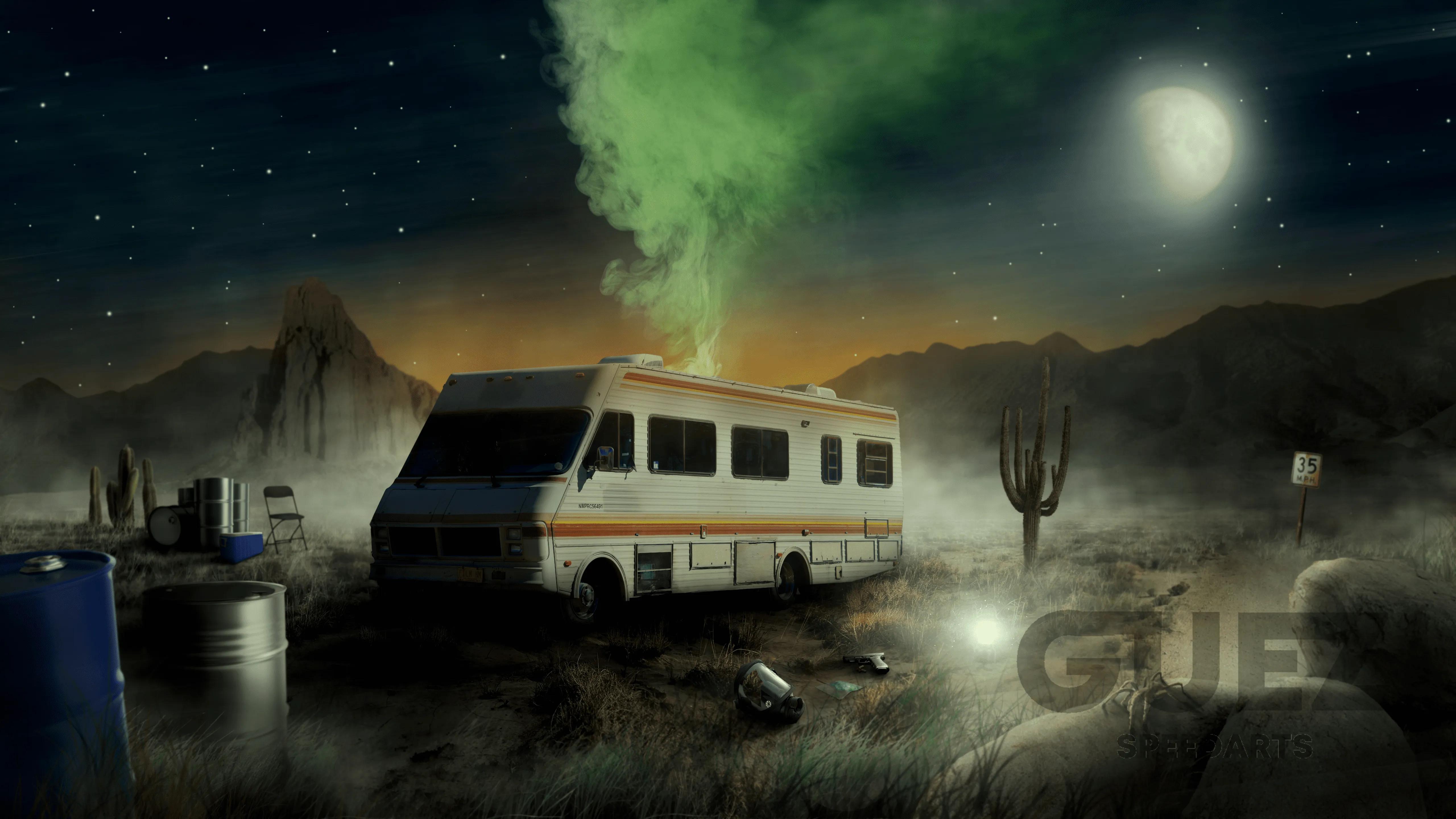 Breaking Bad (5k wallpaper)