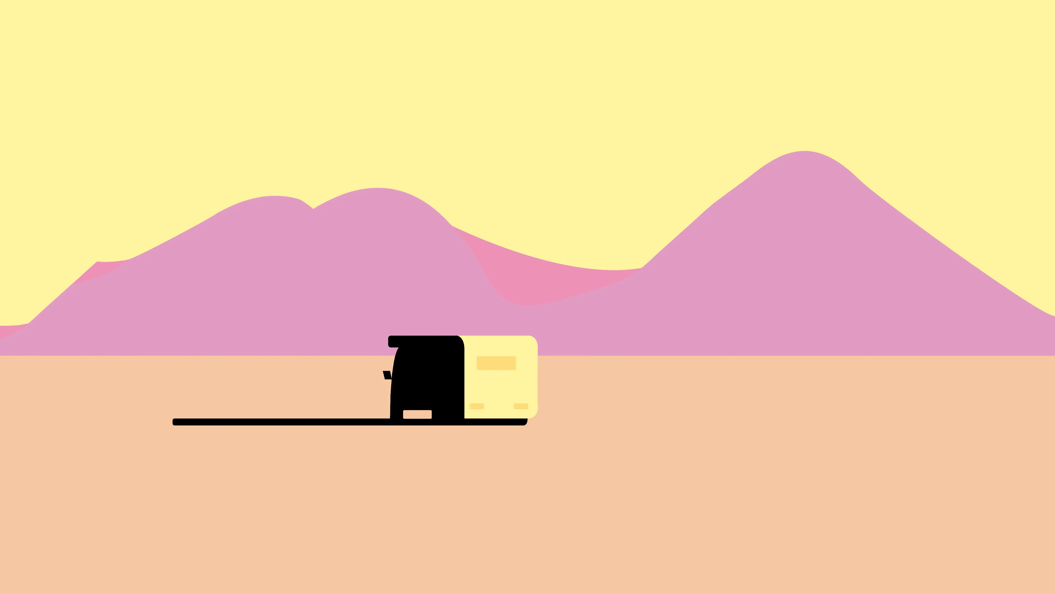 4K Minimalist Breaking Bad Desert Scene, HD Wallpaper