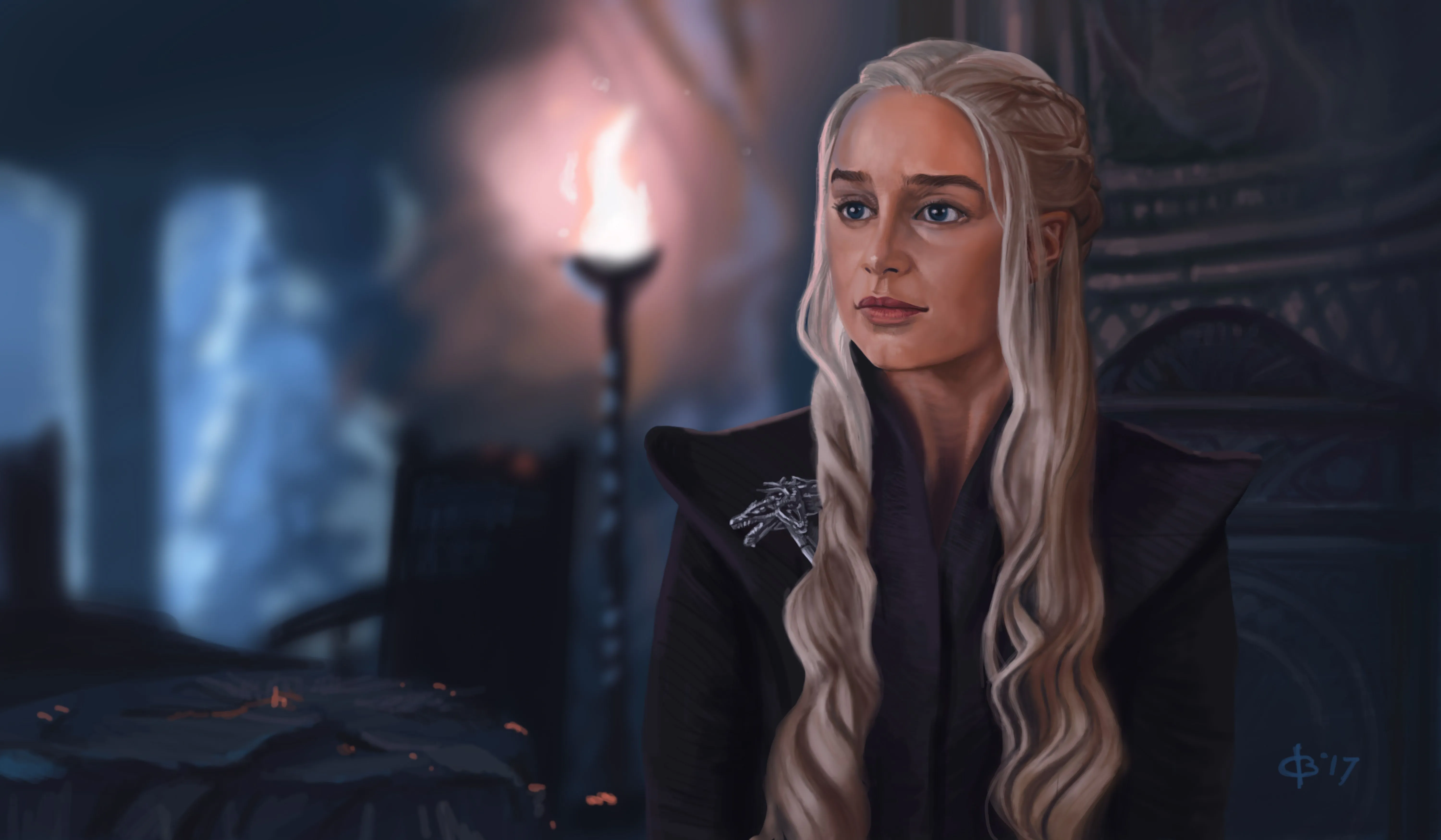 Khaleesi Game Of Thrones Artwork Wallpaper, HD Movies 4K Wallpaper, Image and Background