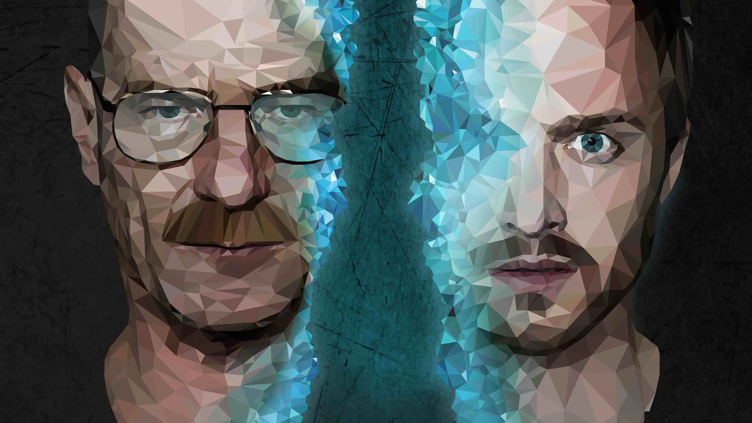 Walter White And Jesse Pinkman Breaking Bad 4k Low Poly 1440P Resolution , HD 4k Wallpaper, Image, Background, Photos and Picture