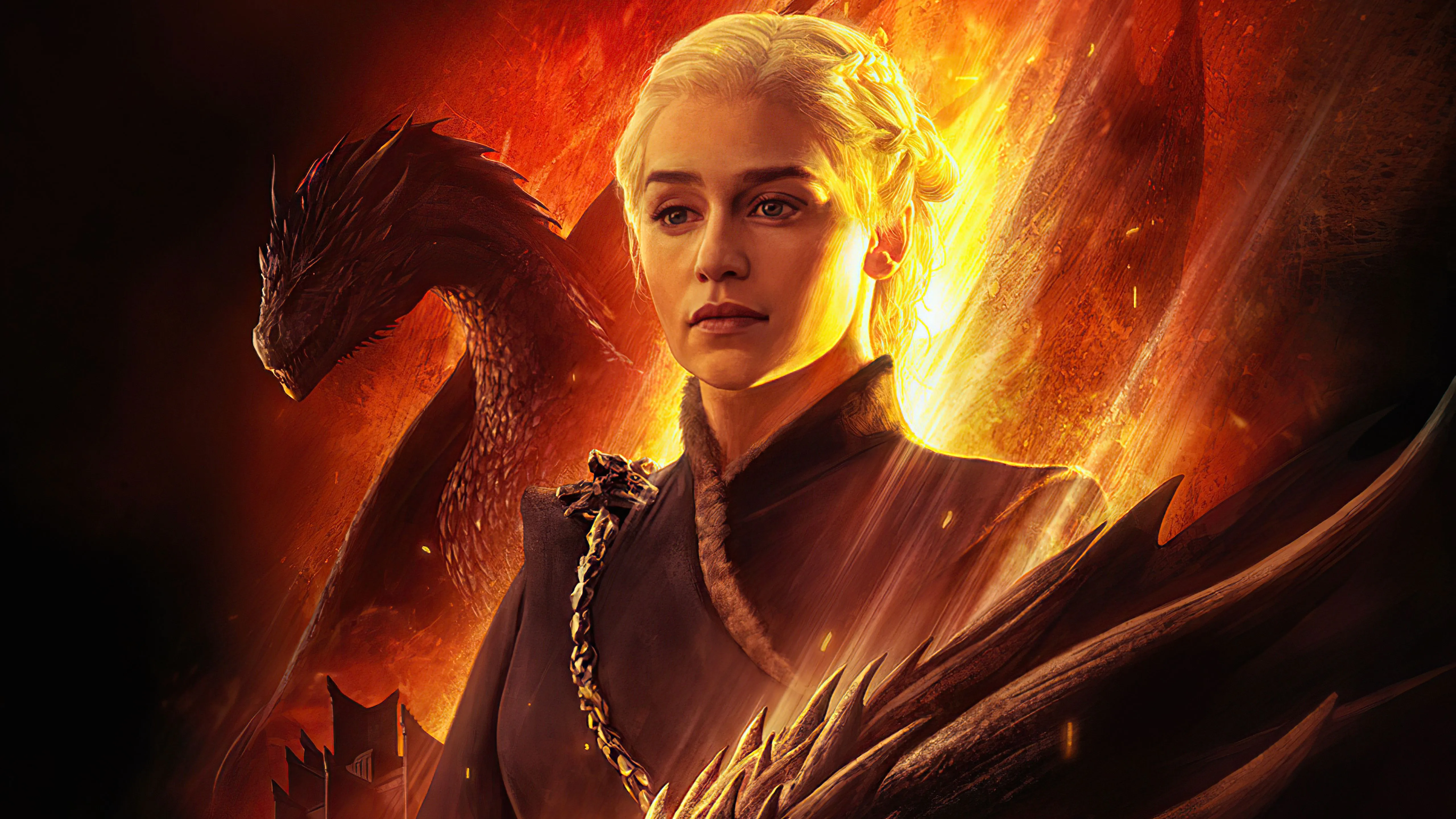 Khaleesi Game Of Thrones 5k Wallpaper, HD Tv Shows Wallpaper, 4k Wallpaper Image, Background, Photos and Picture