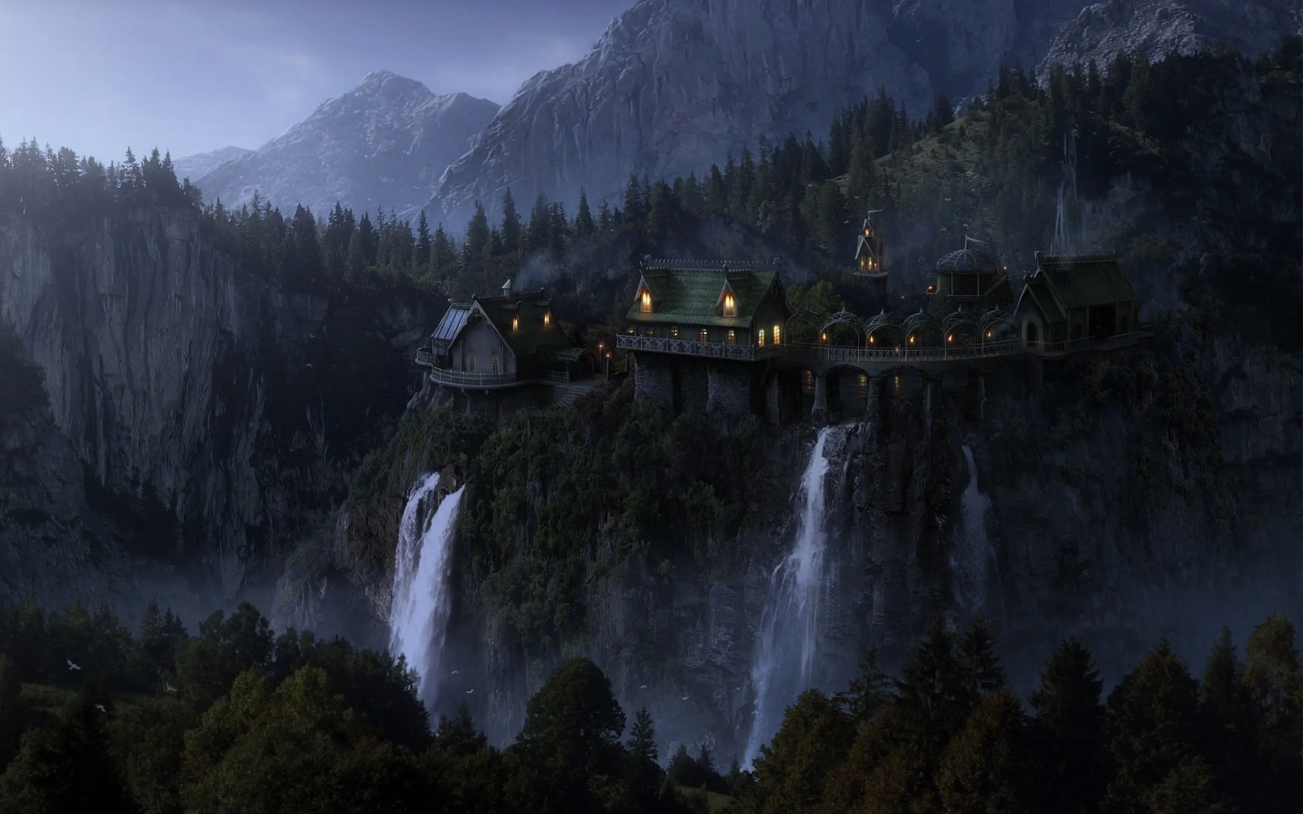Minas Tirith Wallpaper