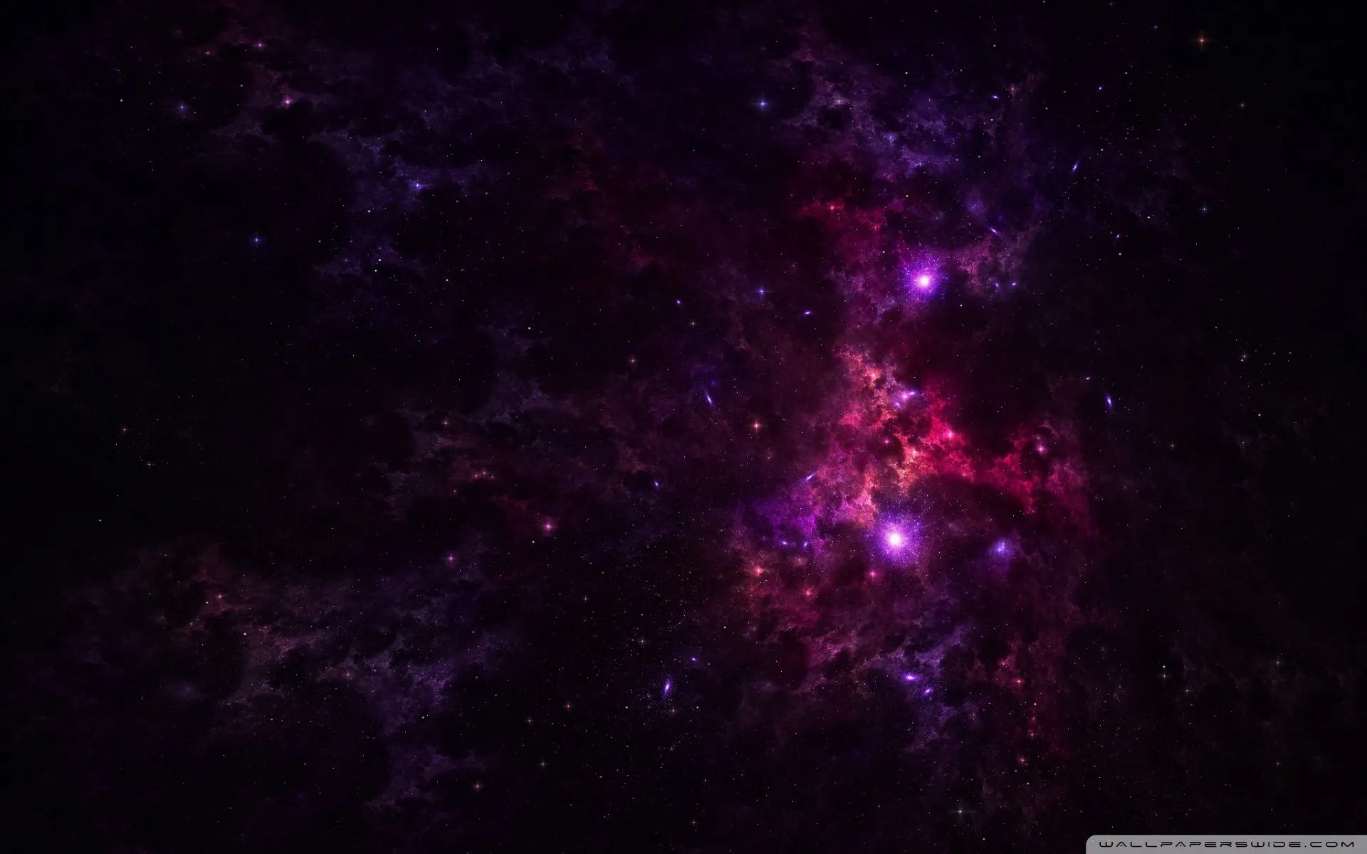 Purple Stars 4K UHD Wallpaper for UltraHD Desktop and TV, Smartphone and Tablet Devices