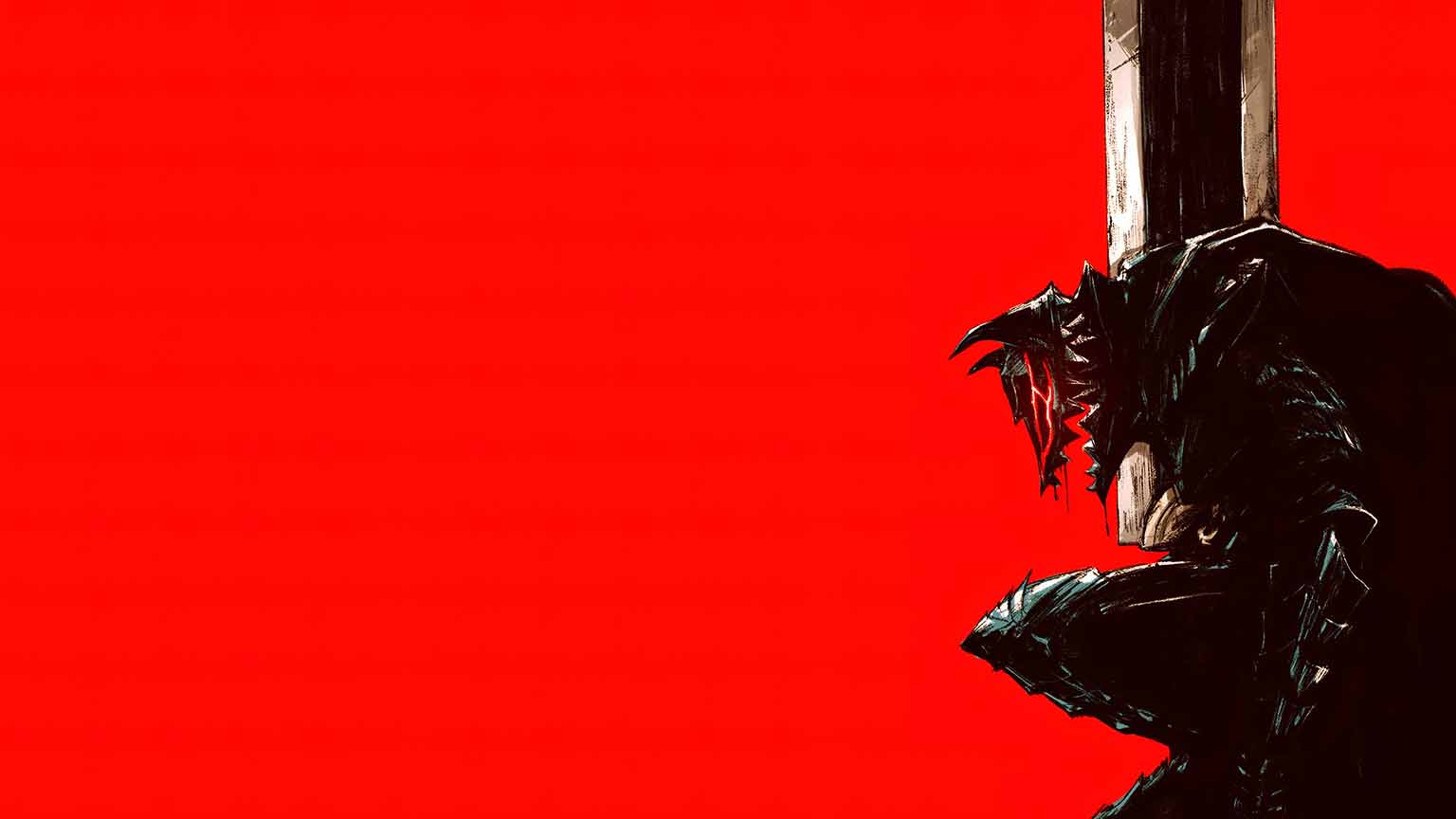 Free Berserk Guts Berserker Armour Red Blood Desktop Wallpaper