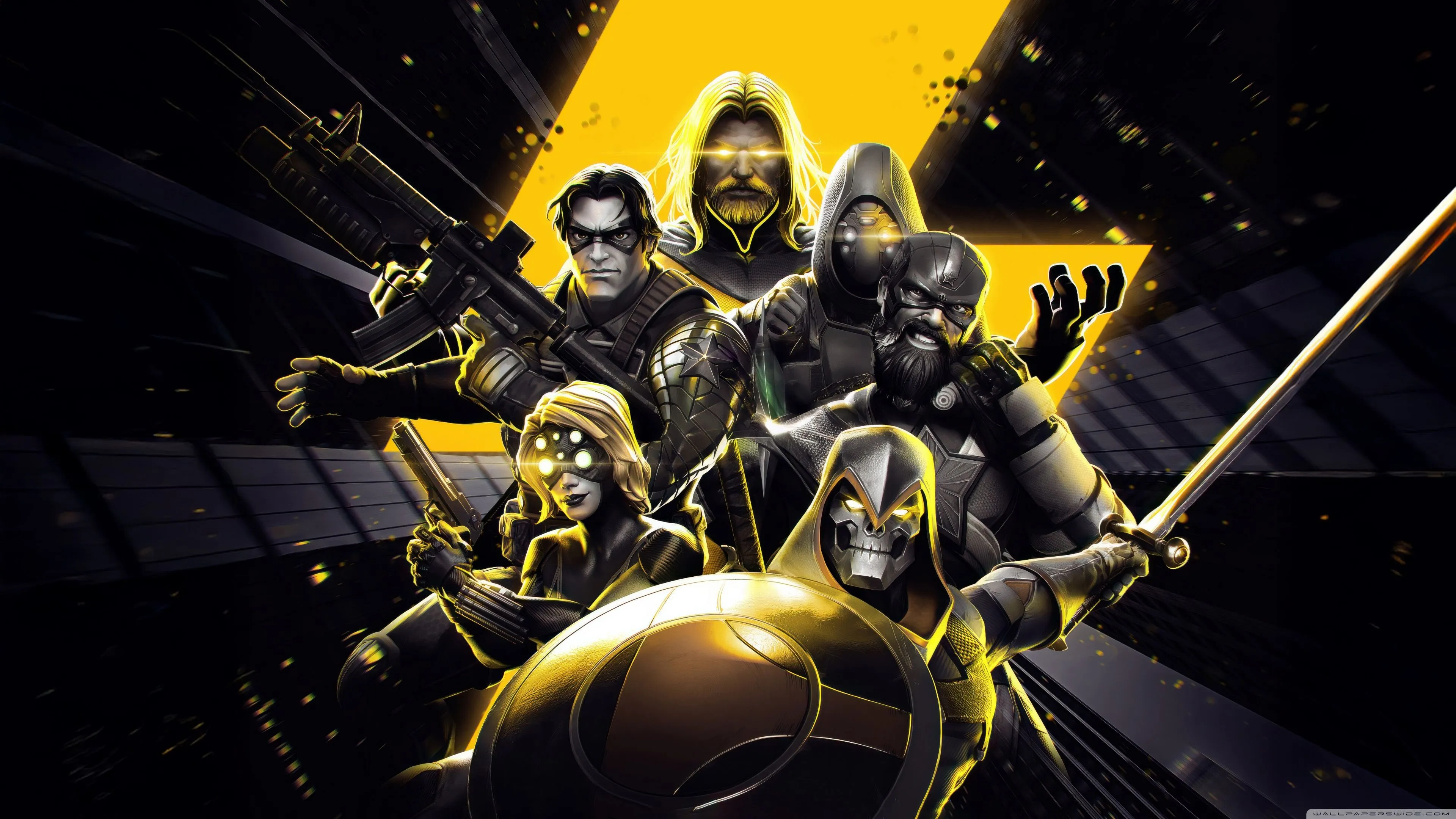 Marvel Contest Of Champions, VideoGame, Thunderbolts 4K UHD Wallpaper for UltraHD Desktop and TV, Widescreen and UltraWide Display, Smartphone and Tablet Devices