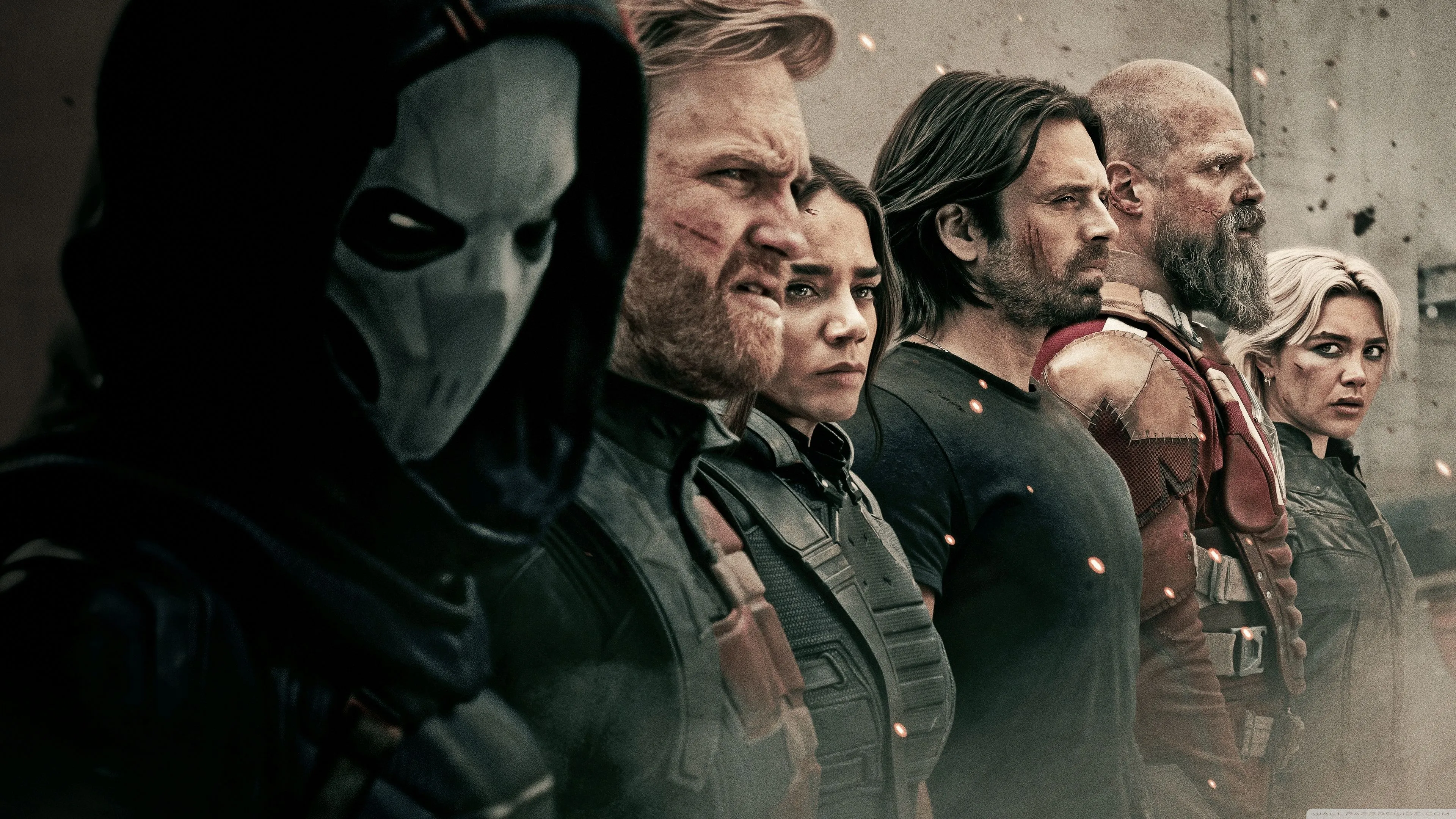 Thunderbolts, Superhero, 2025, Movie, Avengers 4K UHD Wallpaper for UltraHD Desktop and TV, Widescreen and UltraWide Display, Dual Monitor