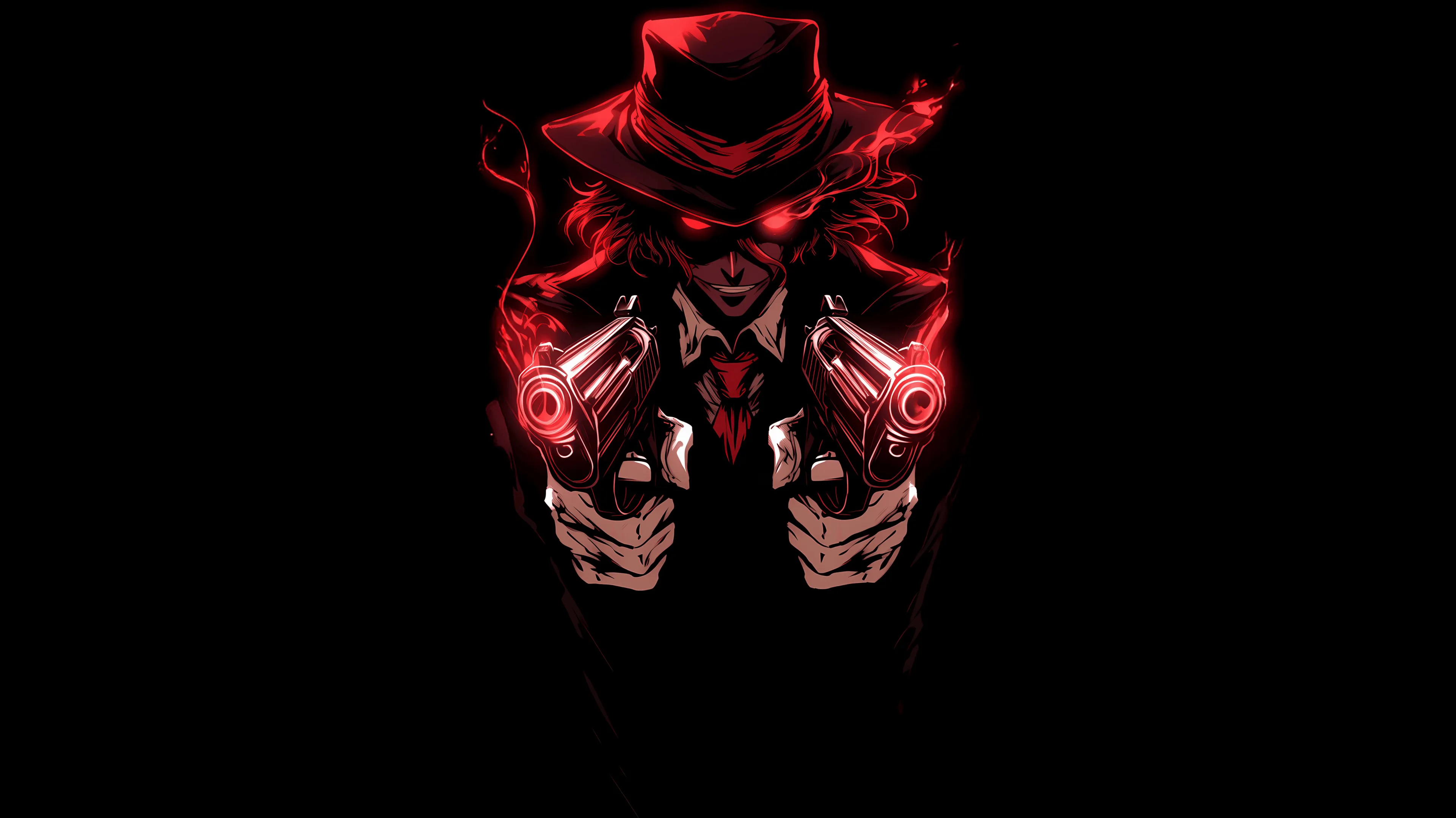 Alucard Wallpaper 4K, Gothic, Hellsing, Vampire