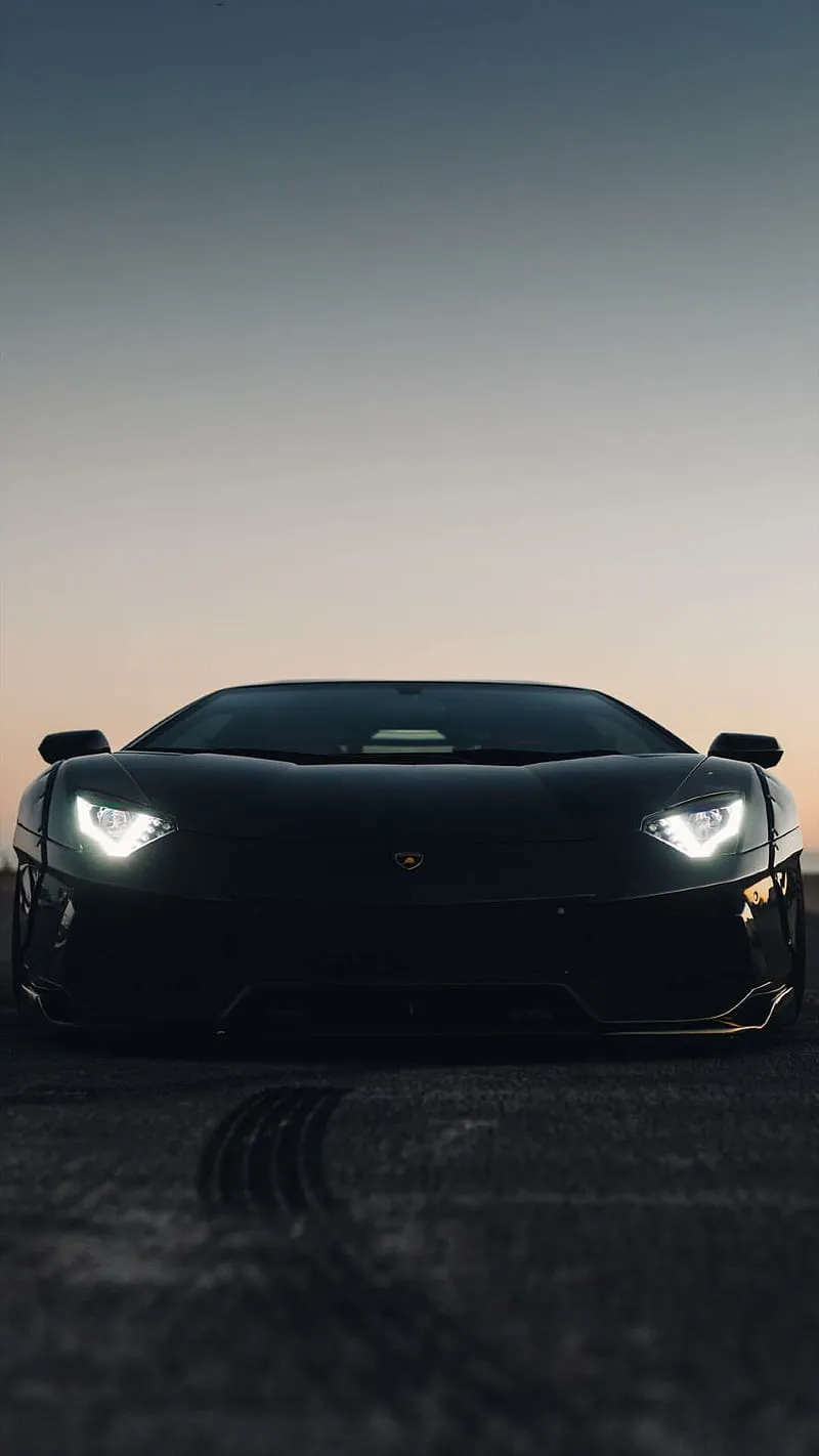 Widebody aventador, lamborghini, black, car, hypercar, supercar, sports, america, HD phone wallpaper
