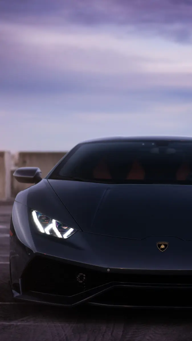 Black Lamborghini wallpaper