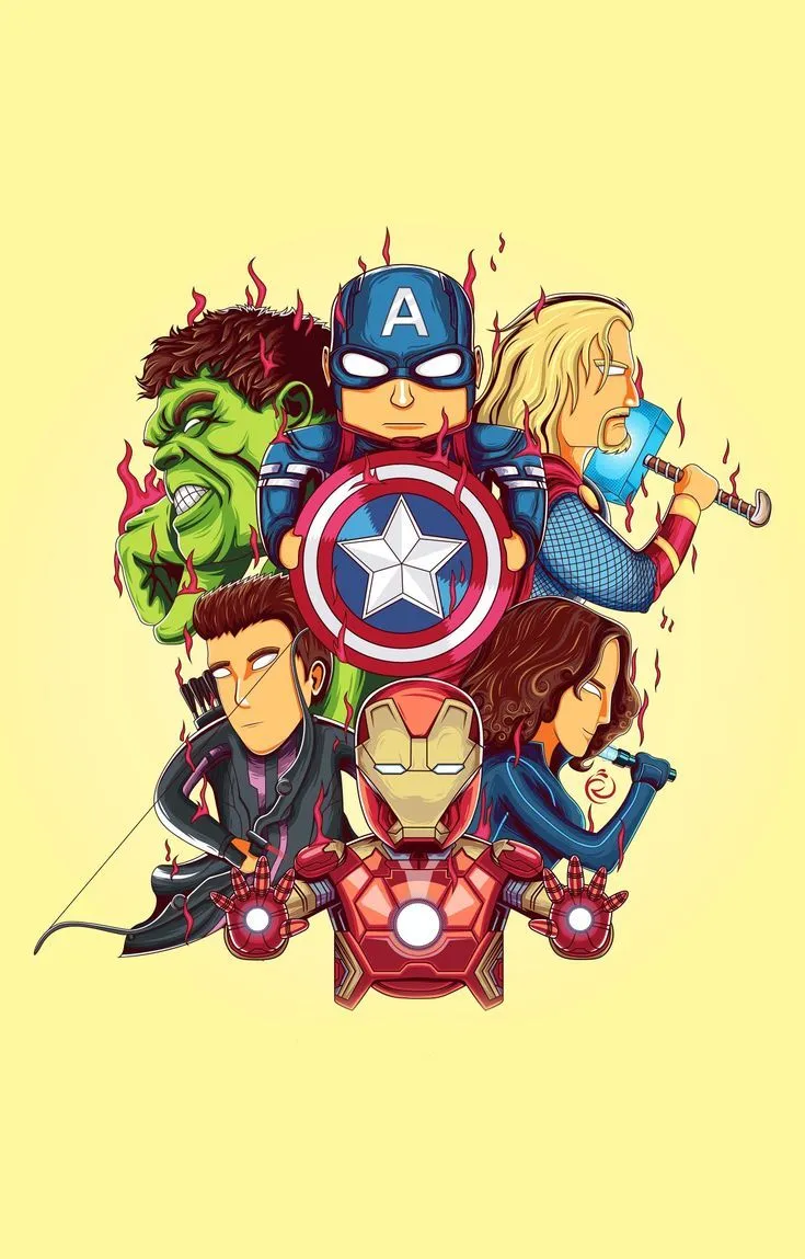 Marvel Avengers HD Mobile Wallpaper