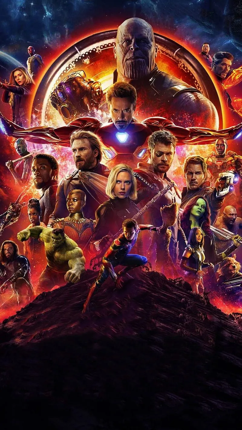 Marvel Avengers, infinity war, thanos, HD phone wallpaper