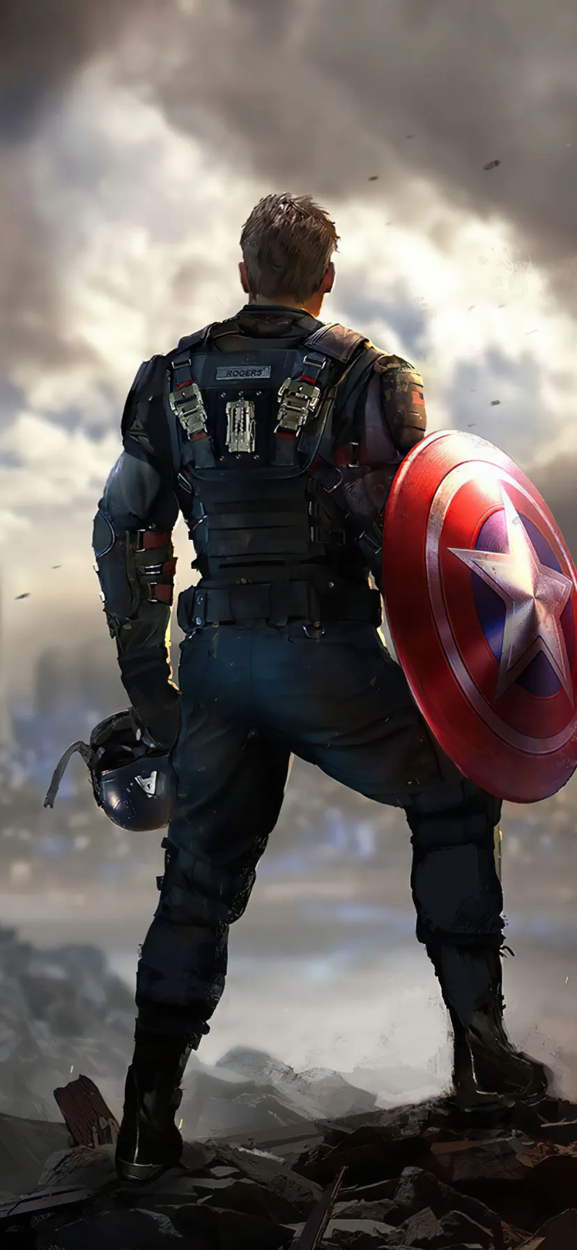Phone wallpaper: Captain America, Marvel's Avengers, Video Game, The Avengers 1176289