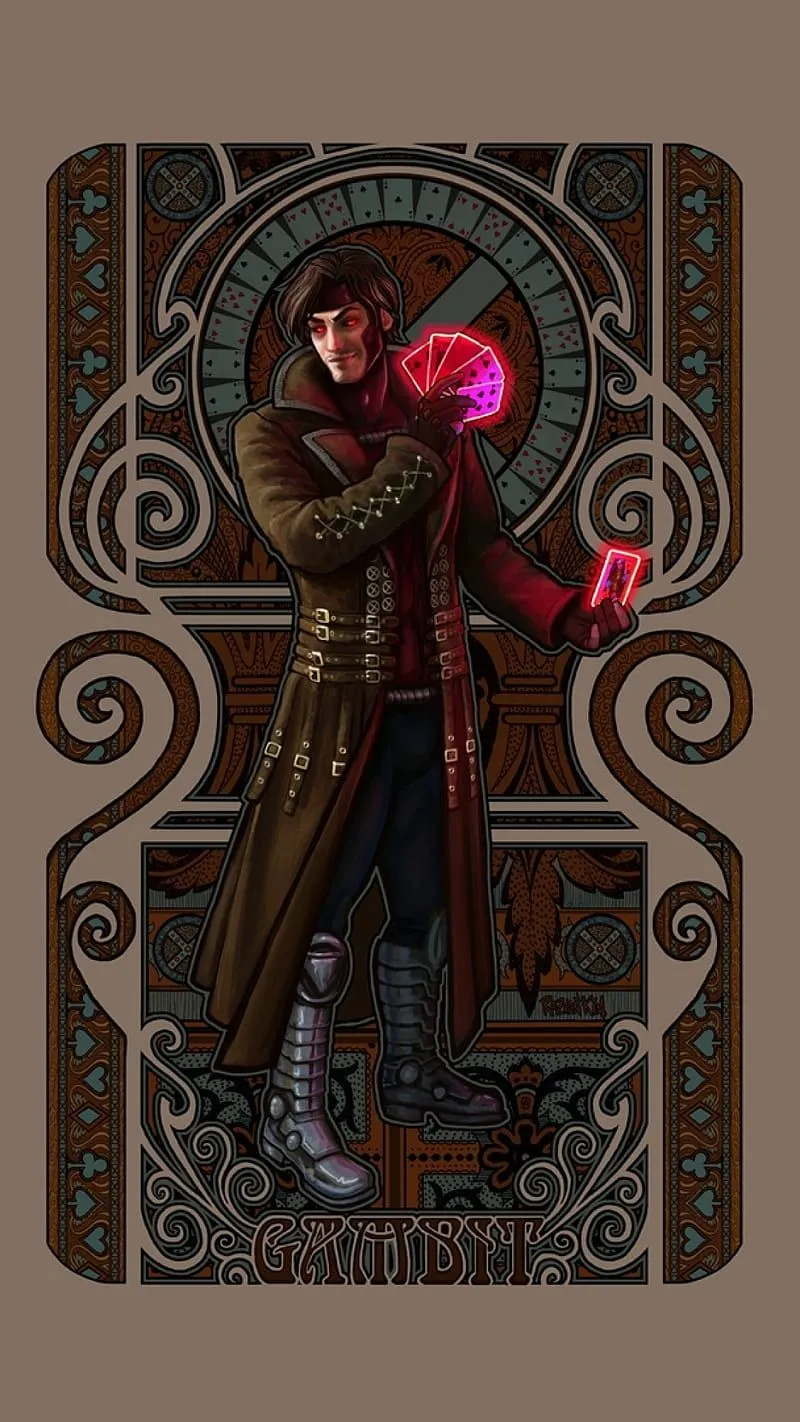 Gambit 2, comics, marvel, xmen, HD phone wallpaper
