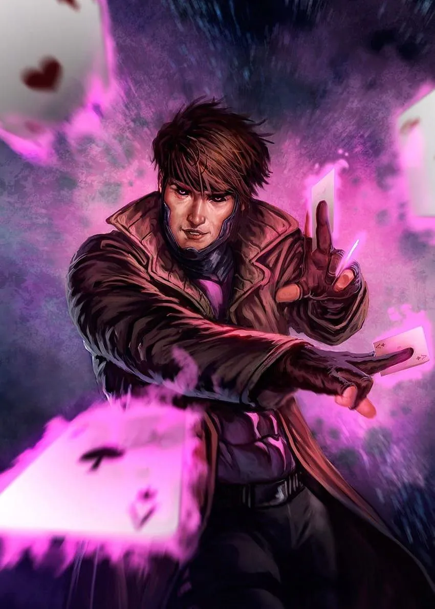 X Men Gambit, Gambit Marvel HD phone wallpaper