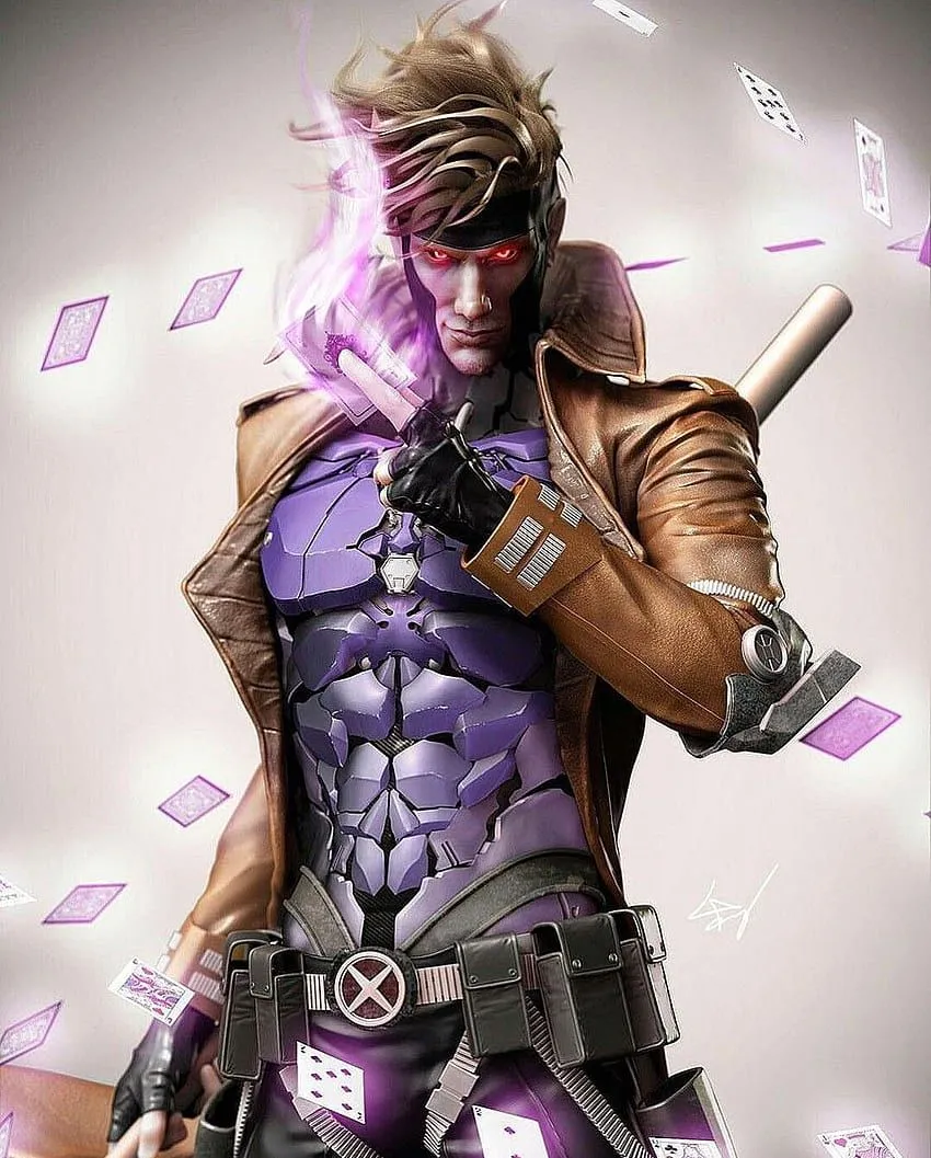 Gambit marvel, Superhero comic HD phone wallpaper