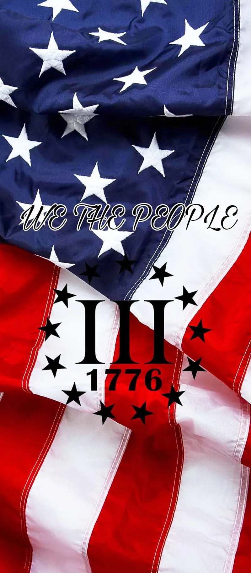 We the people, flag, us, HD phone wallpaper