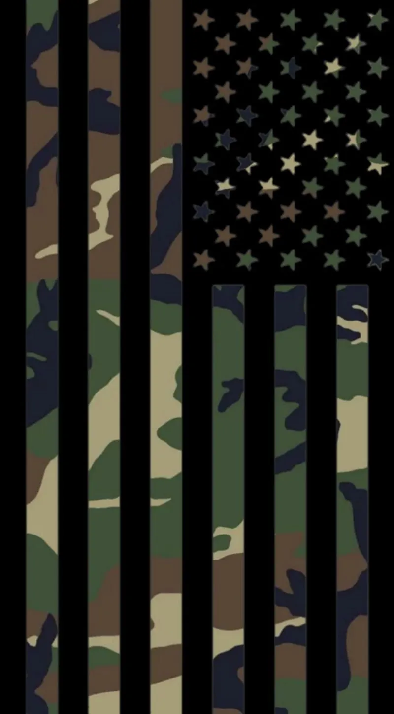 Camo Flag 5, camo flag, flags, HD phone wallpaper