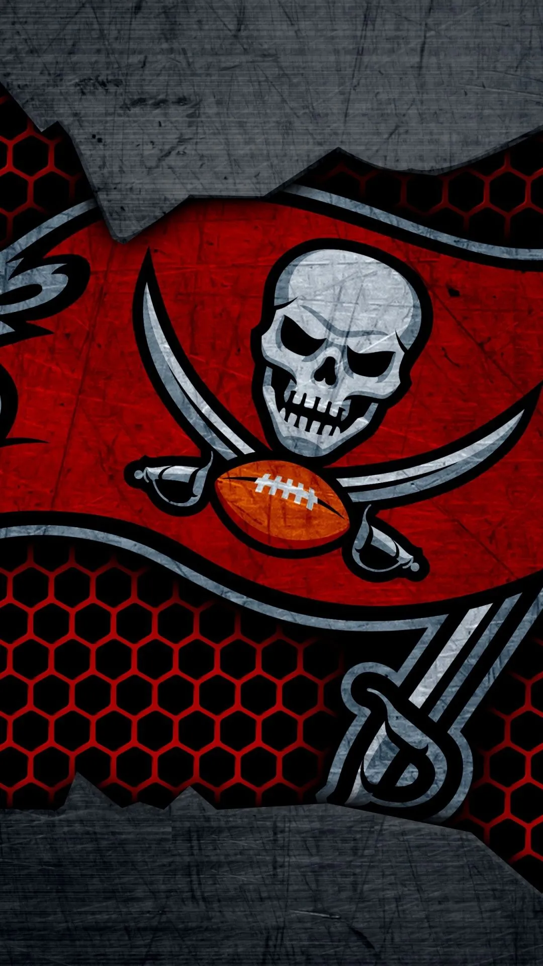 Tampa Bay Buccaneers Wallpaper 4K, Flag, NFL team