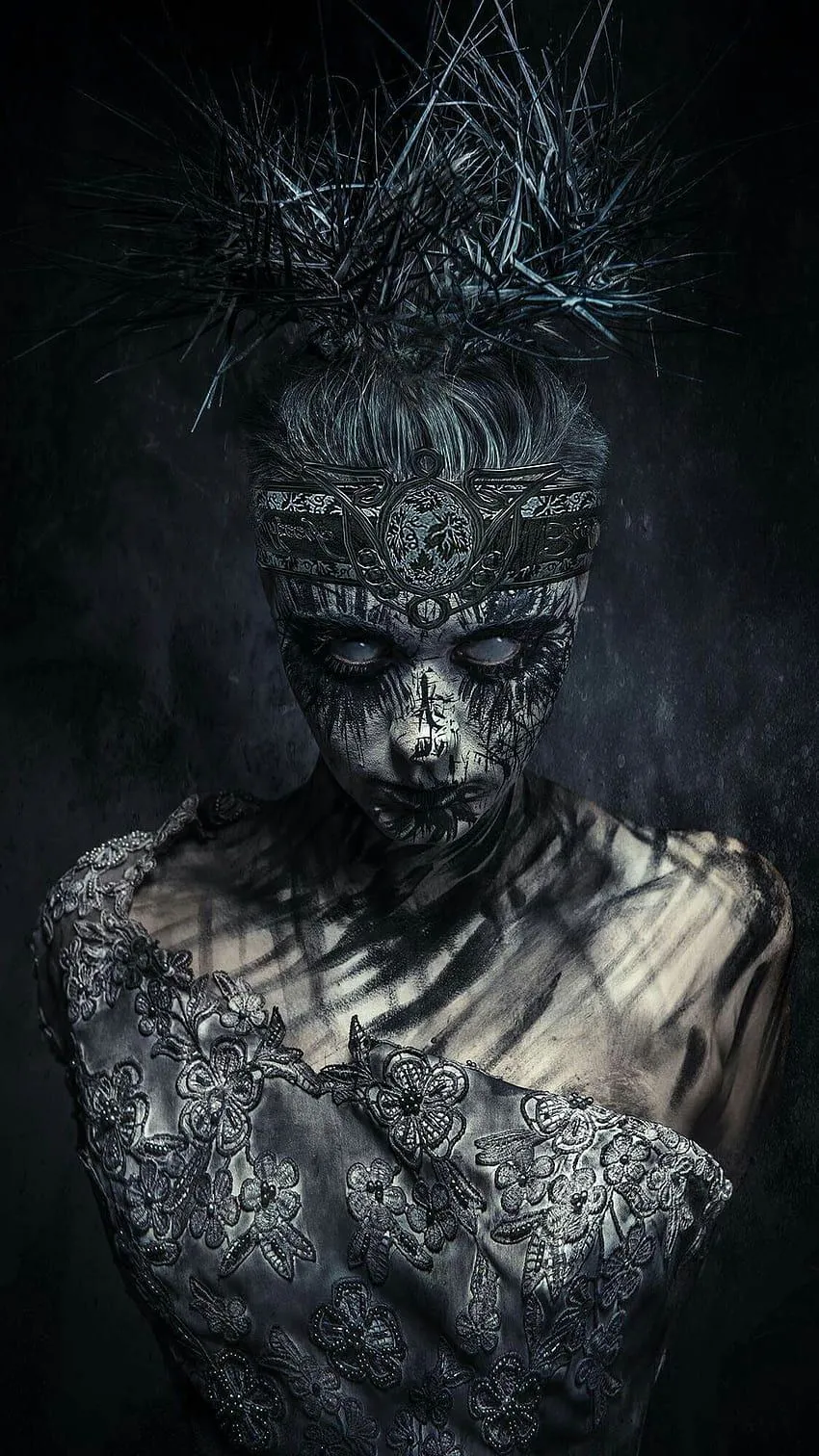 Creepy Phone, Horror HD phone wallpaper