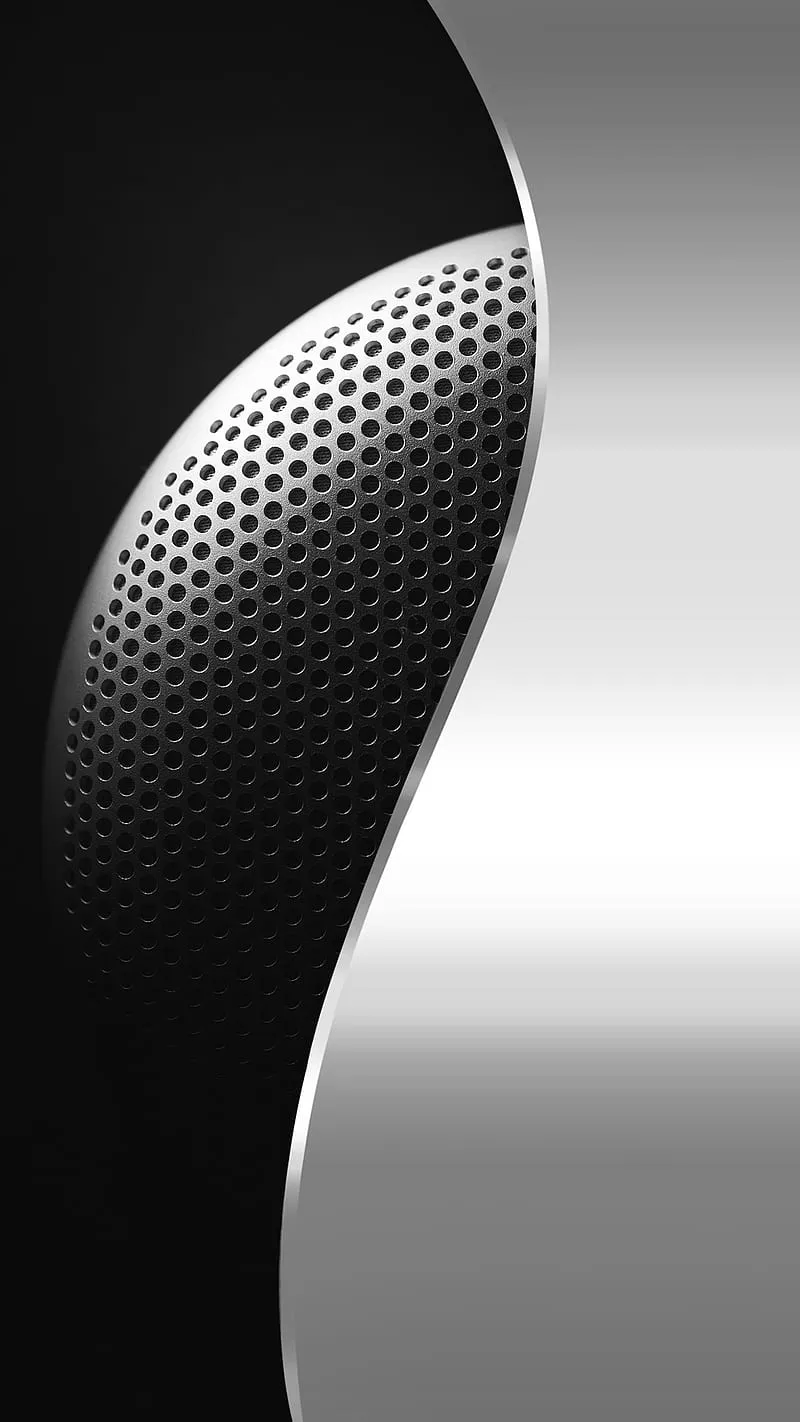 Abstract, beauty, black, metal, s line, s7, silver, HD phone wallpaper