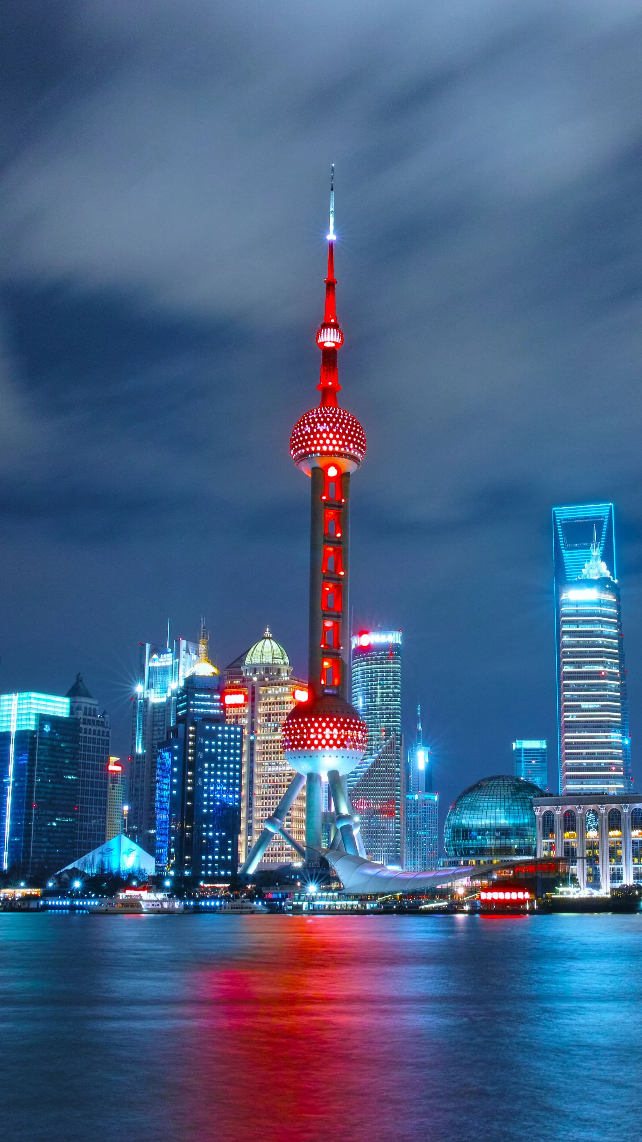 Shanghai Skyline Wallpaper