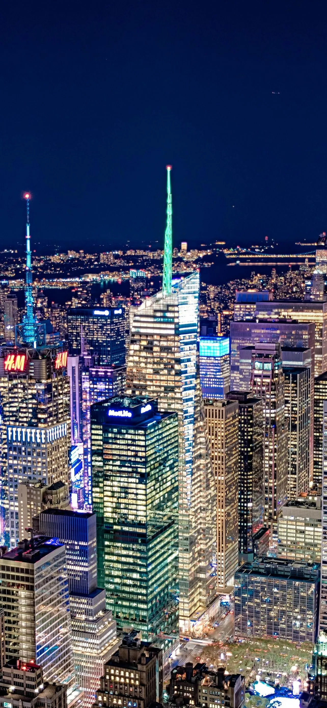 New York City Lights At Night 8K