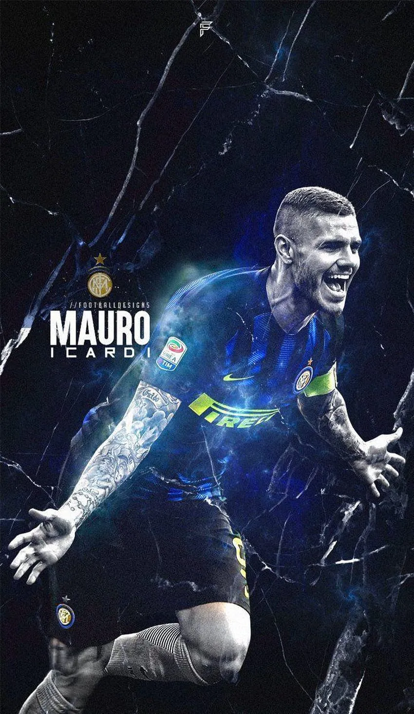 Football Design on Twitter:, mauro icardi HD phone wallpaper