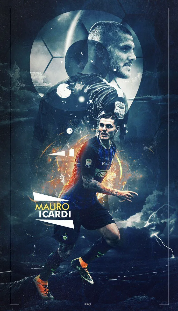 Mauro Icardi. Wallpaper. #milan #icardi #milan
