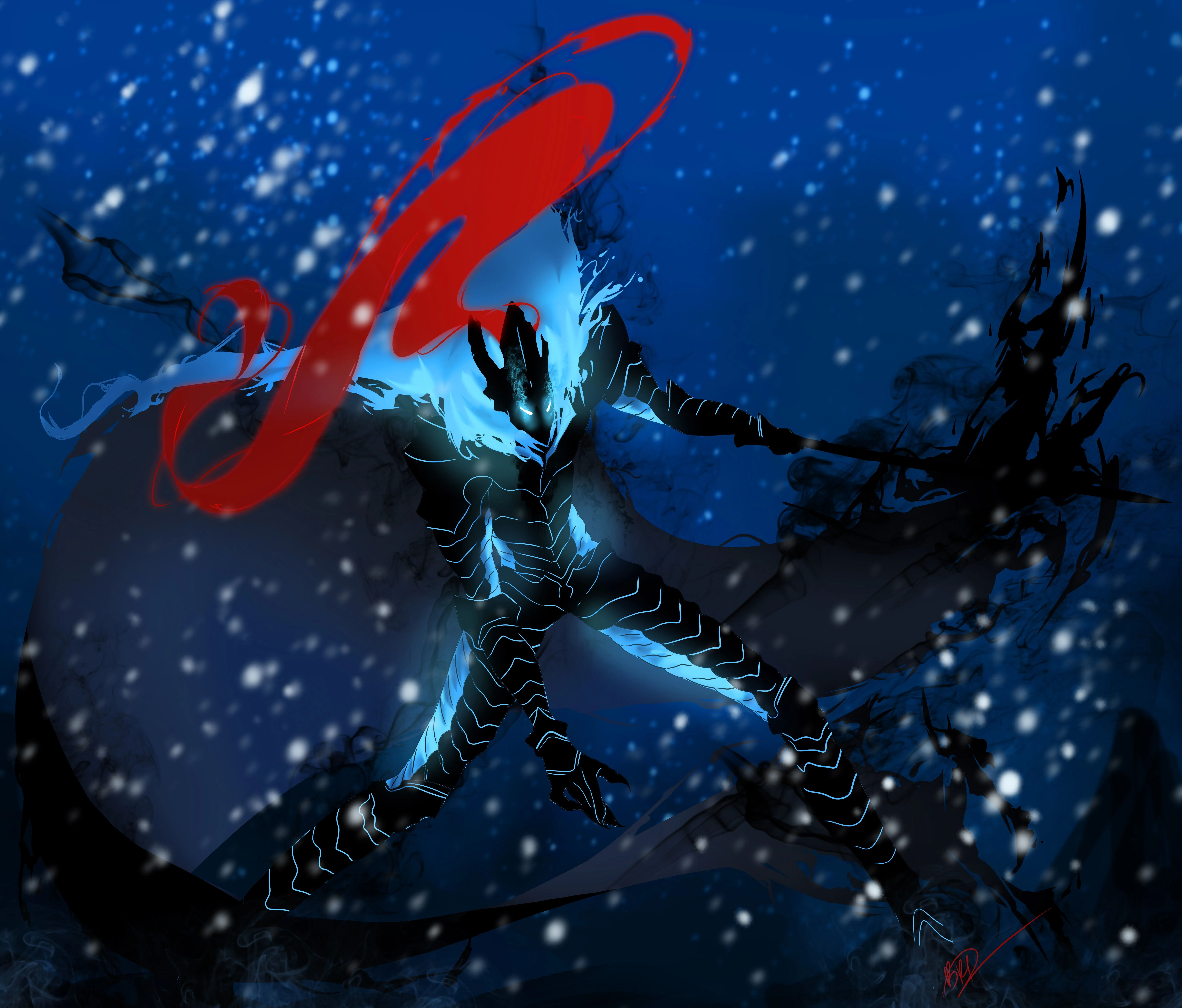 Igris in Action: Solo Leveling 8K Ultra HD Wallpaper