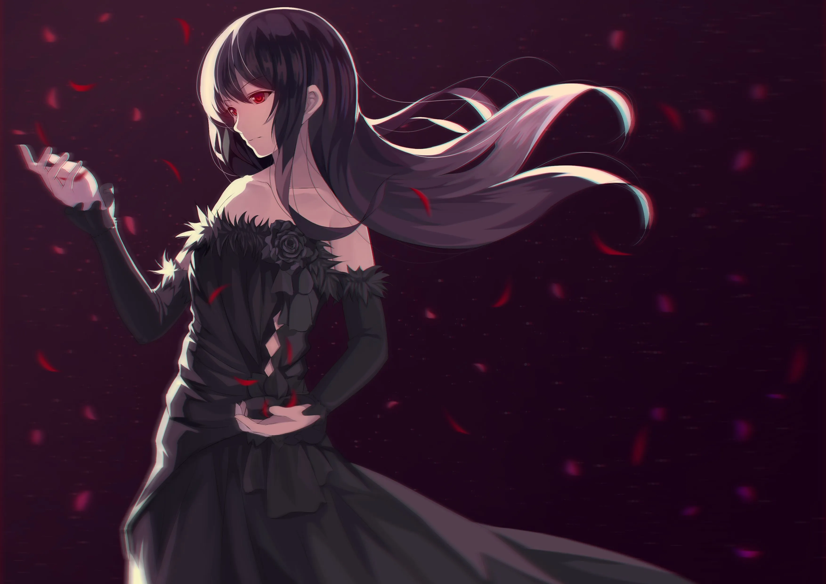 Anime Fantasy Girl 4K Art Wallpaper, HD Artist 4K Wallpaper, Image and Background