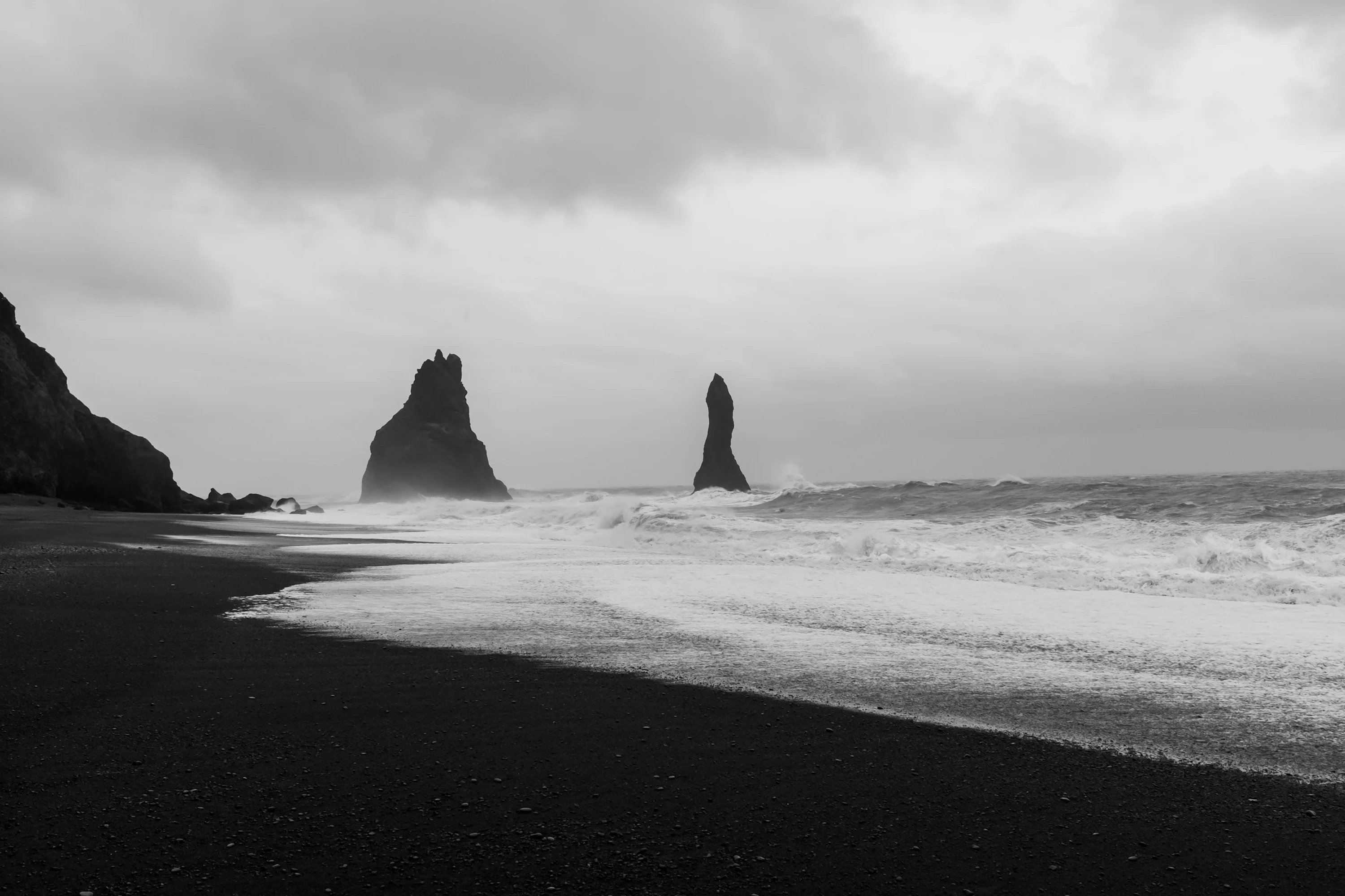 Black Beach Picture. Download Free Image
