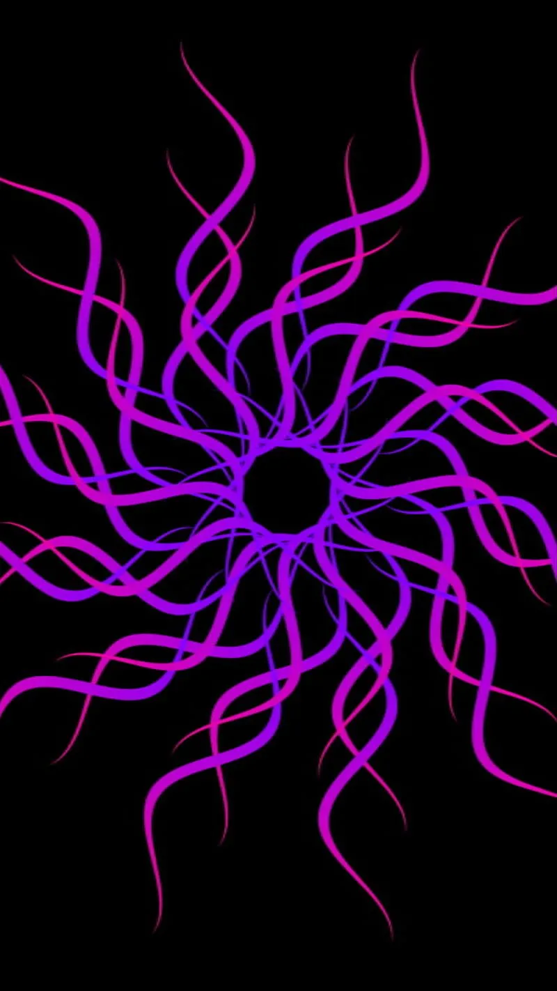 Trippy worms 1, 420, DARK, Trippy, abstract, black, crazy, psicodelia, purple, HD phone wallpaper