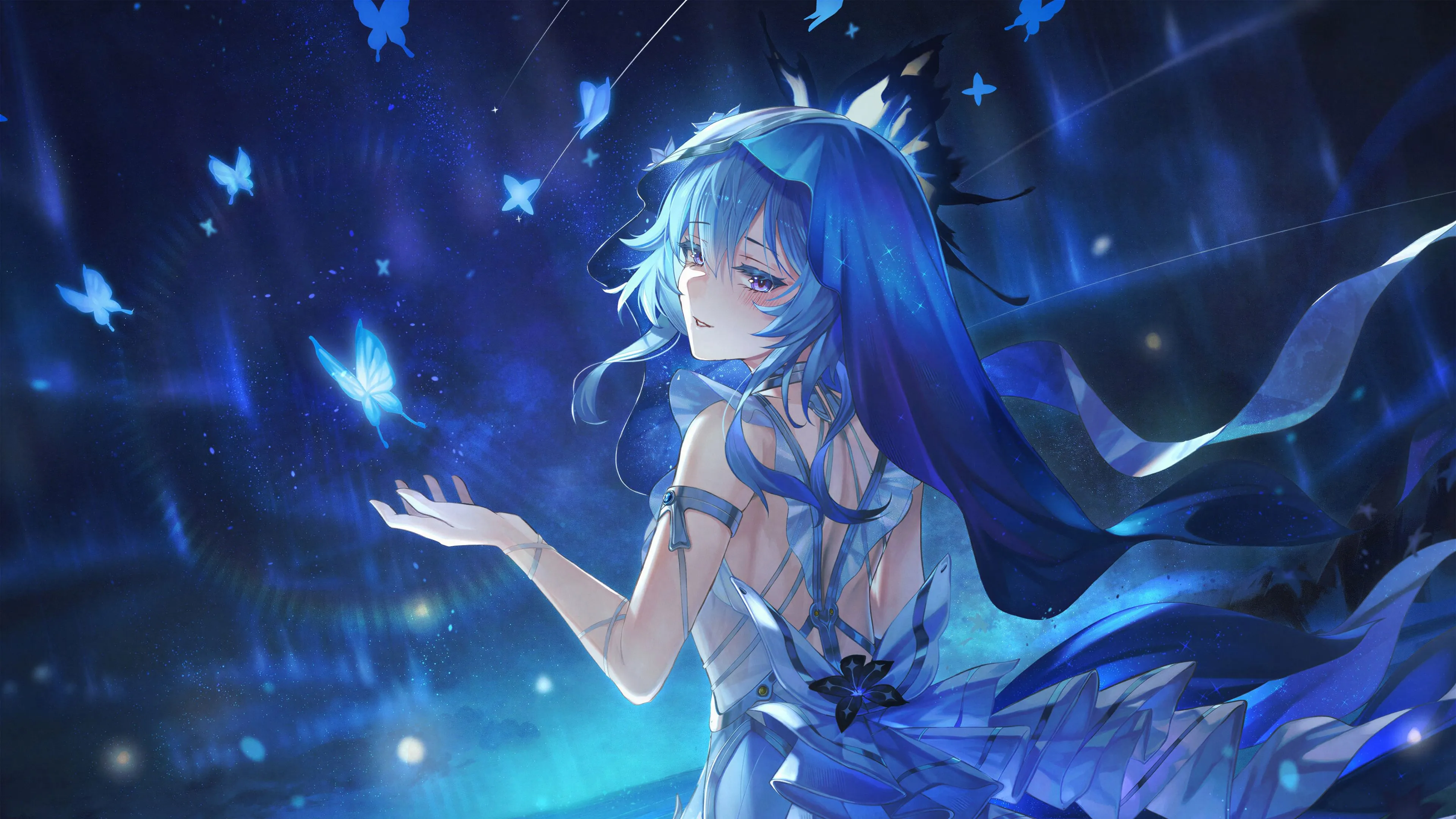 The Shorekeeper Wallpaper 4K, Wuthering Waves, 5K, Anime girl