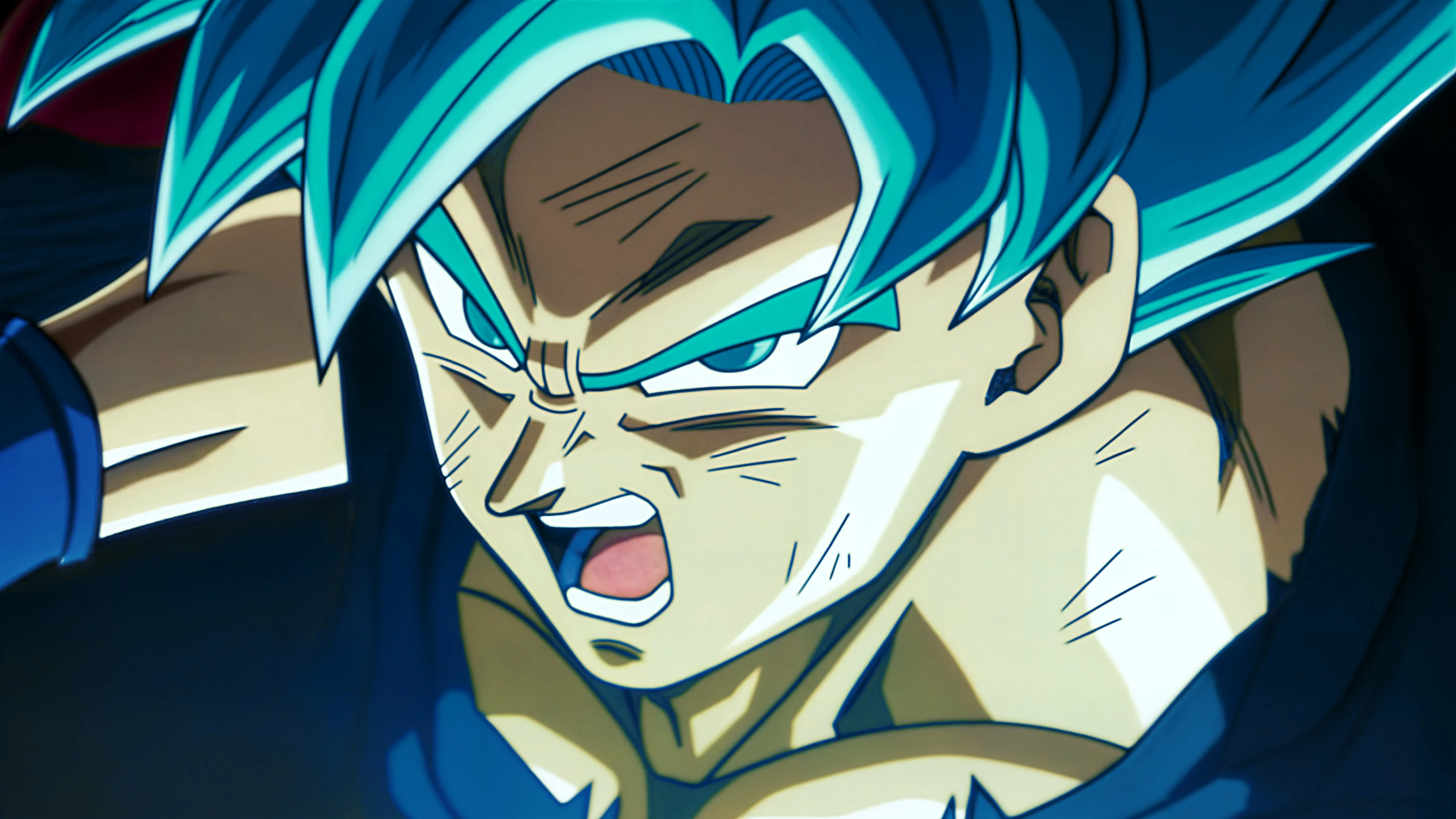 Goku Super Saiyan Blue Anime Wallpaper 4k for Desktop