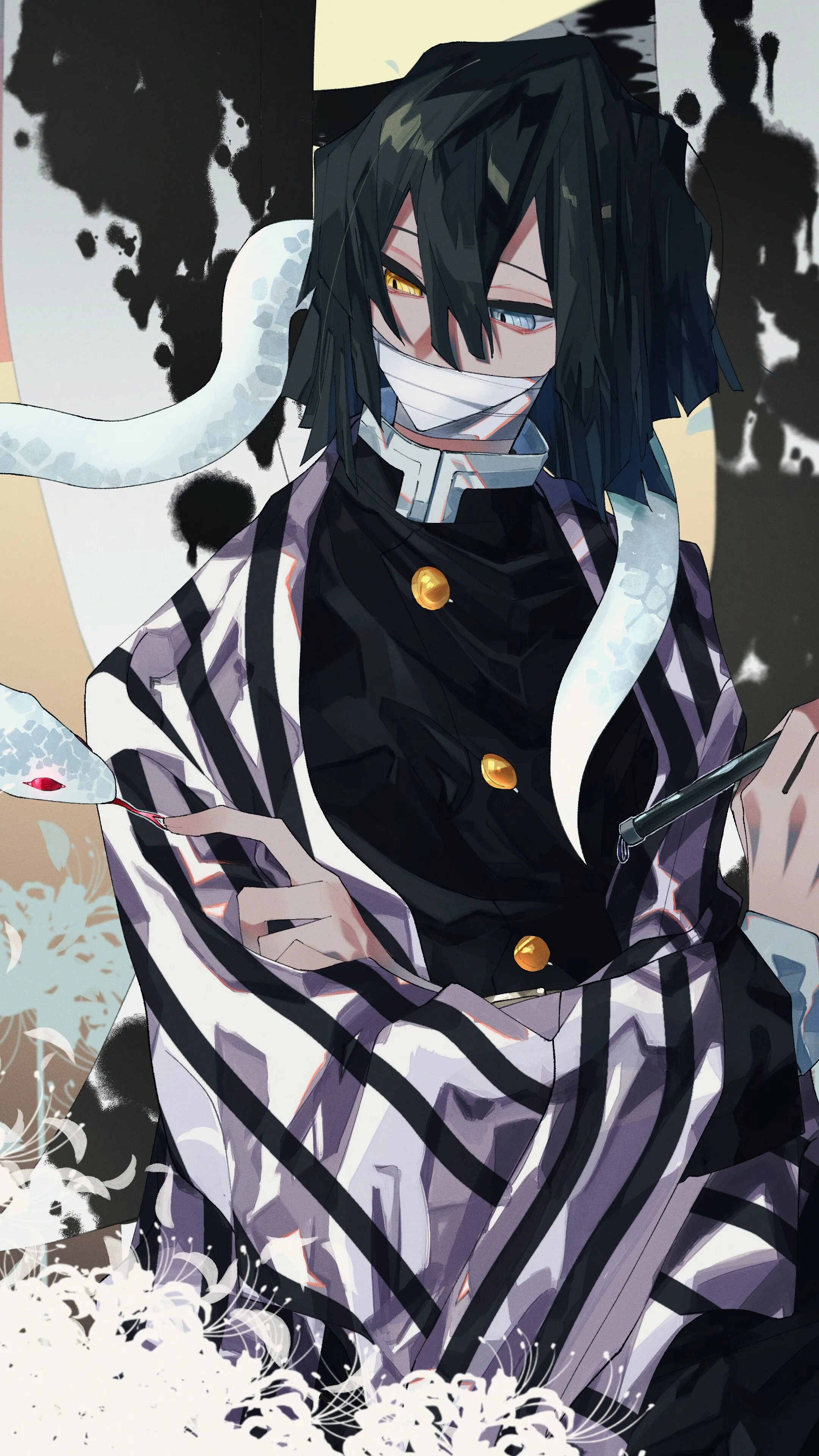 Obanai Iguro, (Kimetsu No Yaiba), Hashira, 4K HD Phone Wallpaper
